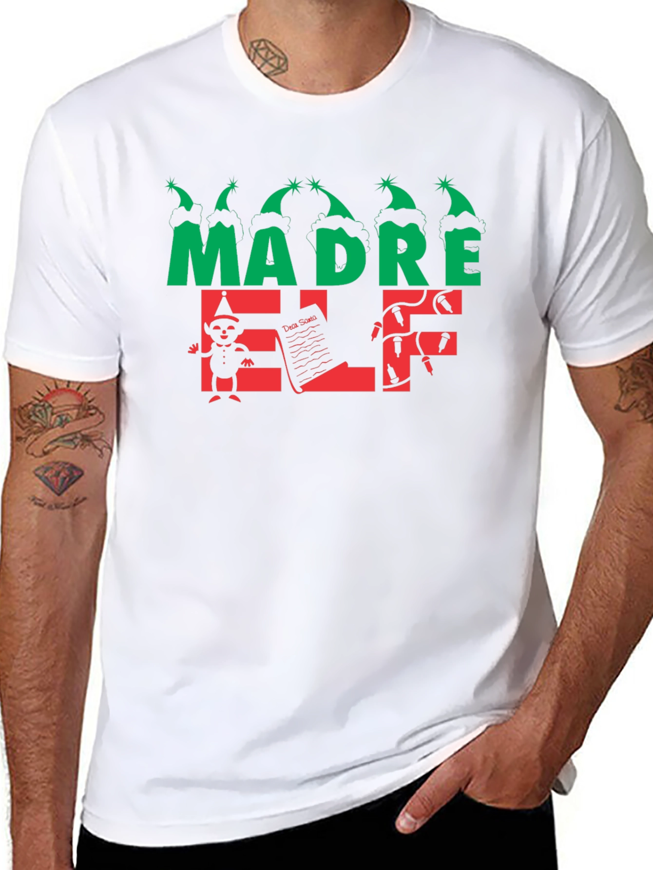 Madre Elf Christmas T-Shirt