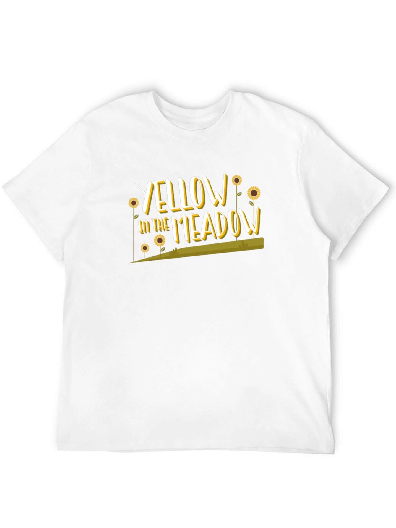 Yellow in the Meadow Graphic Tee