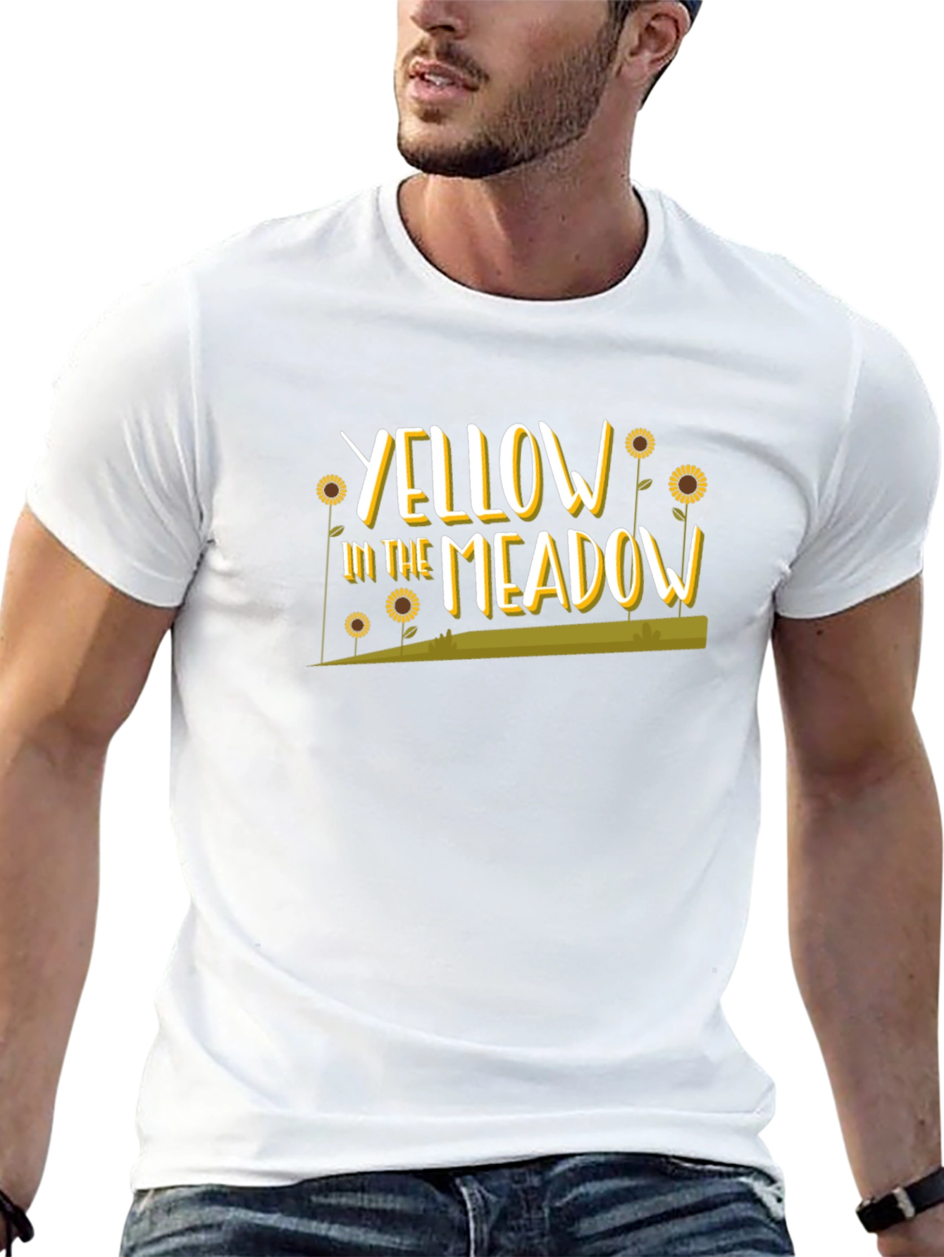 Yellow in the Meadow Graphic Tee