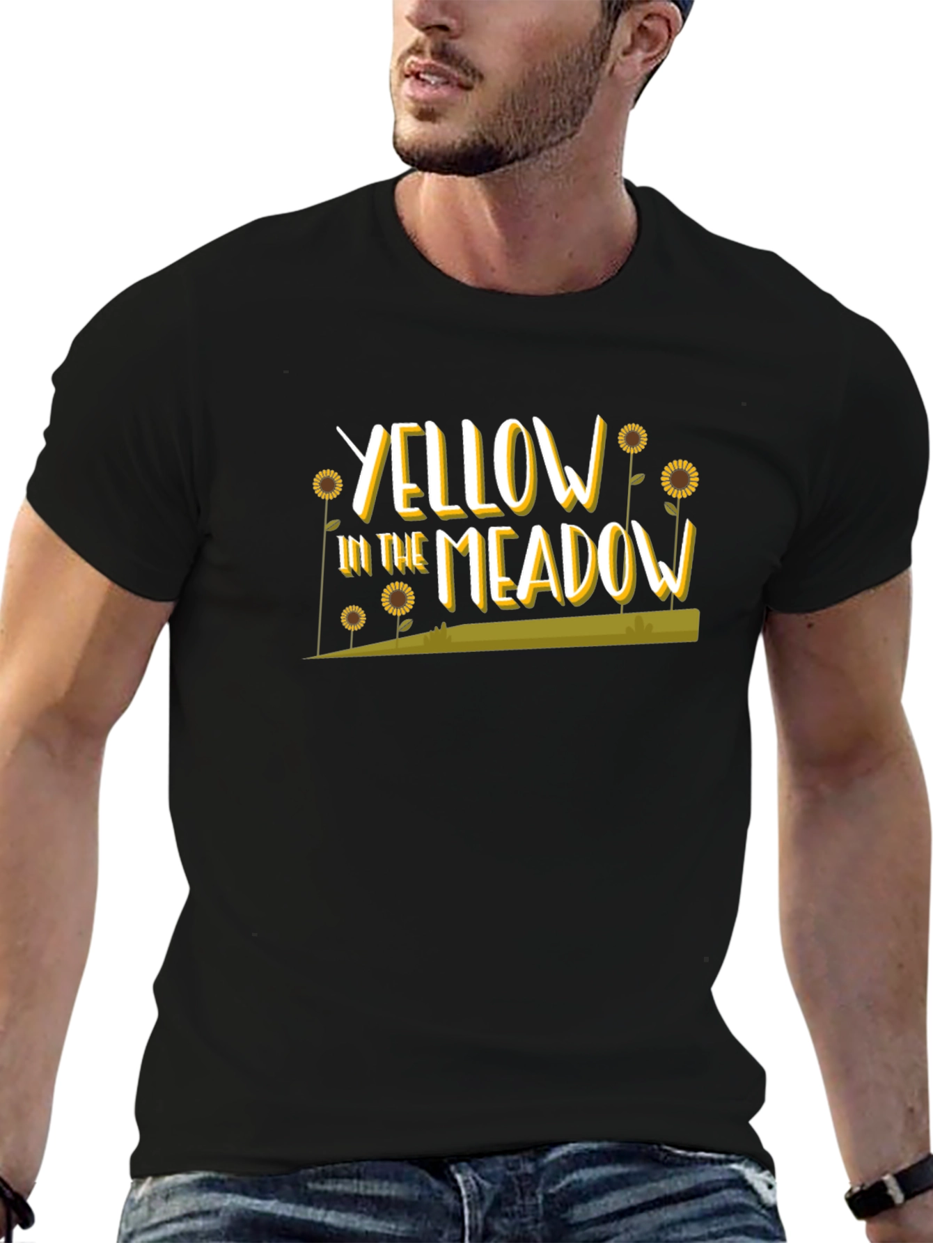 Yellow in the Meadow Graphic Tee