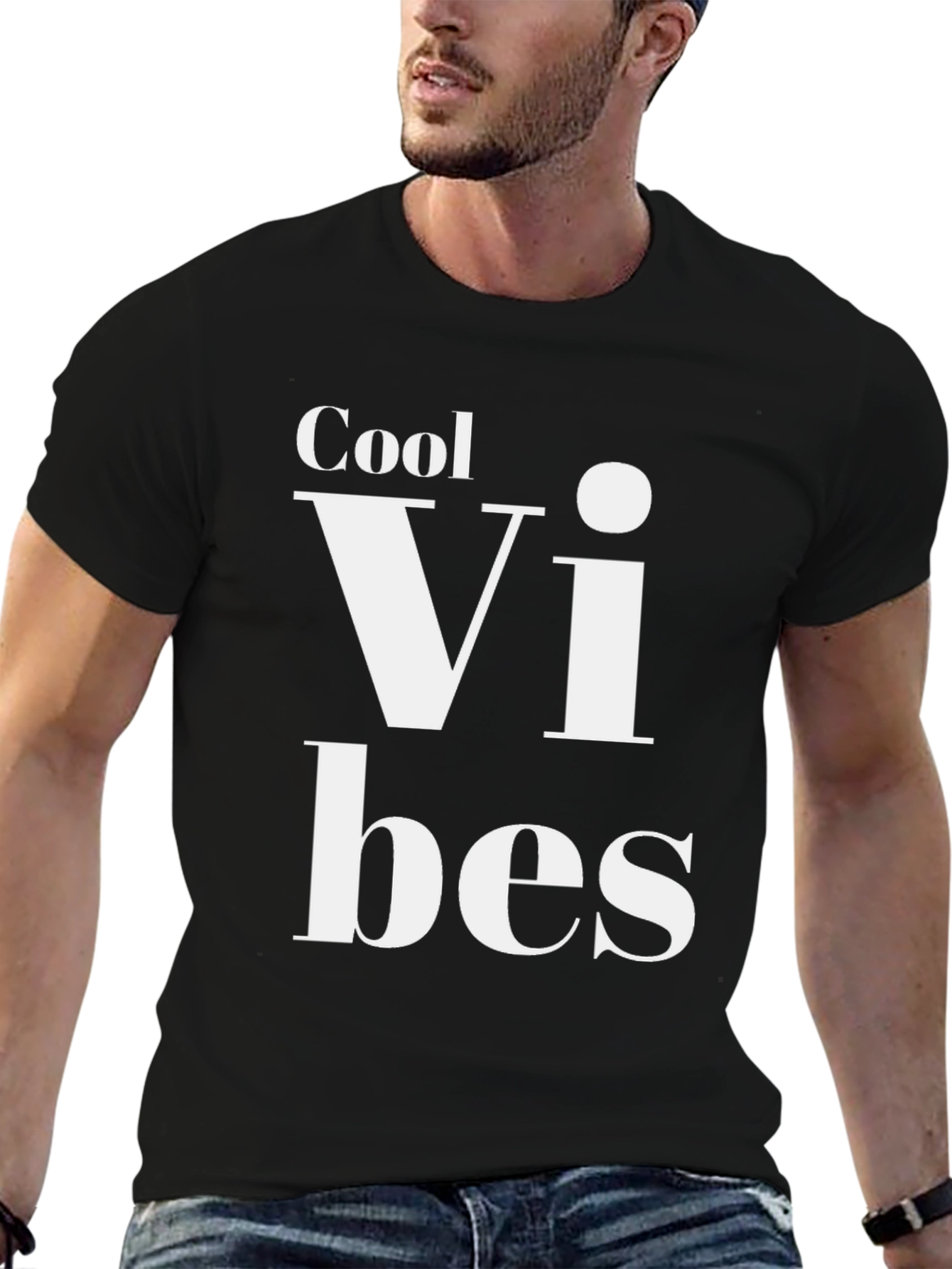 Cool Vibes Graphic Tee - Stylish Comfort