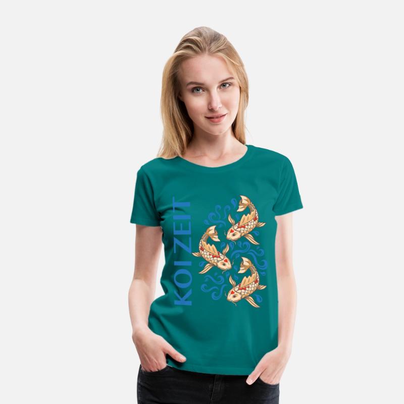 Koi Zeit Saying Fish Koi Carp Lovers