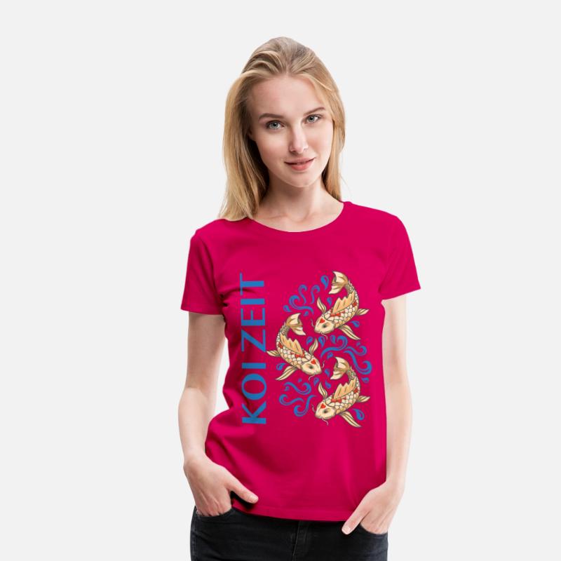 Koi Zeit Saying Fish Koi Carp Lovers