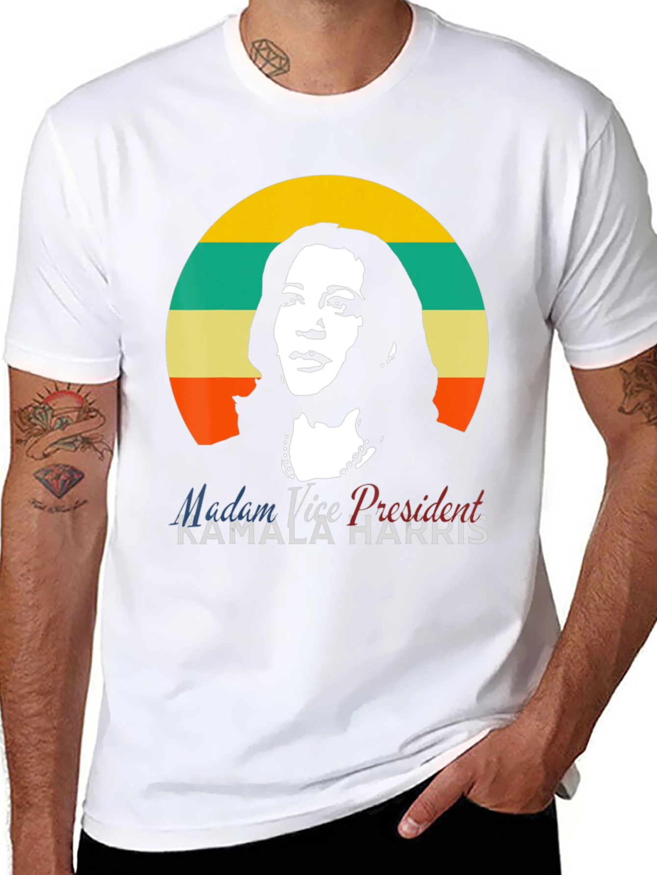 Kamala Harris T-Shirt: Madam Vice President Graphic Tee