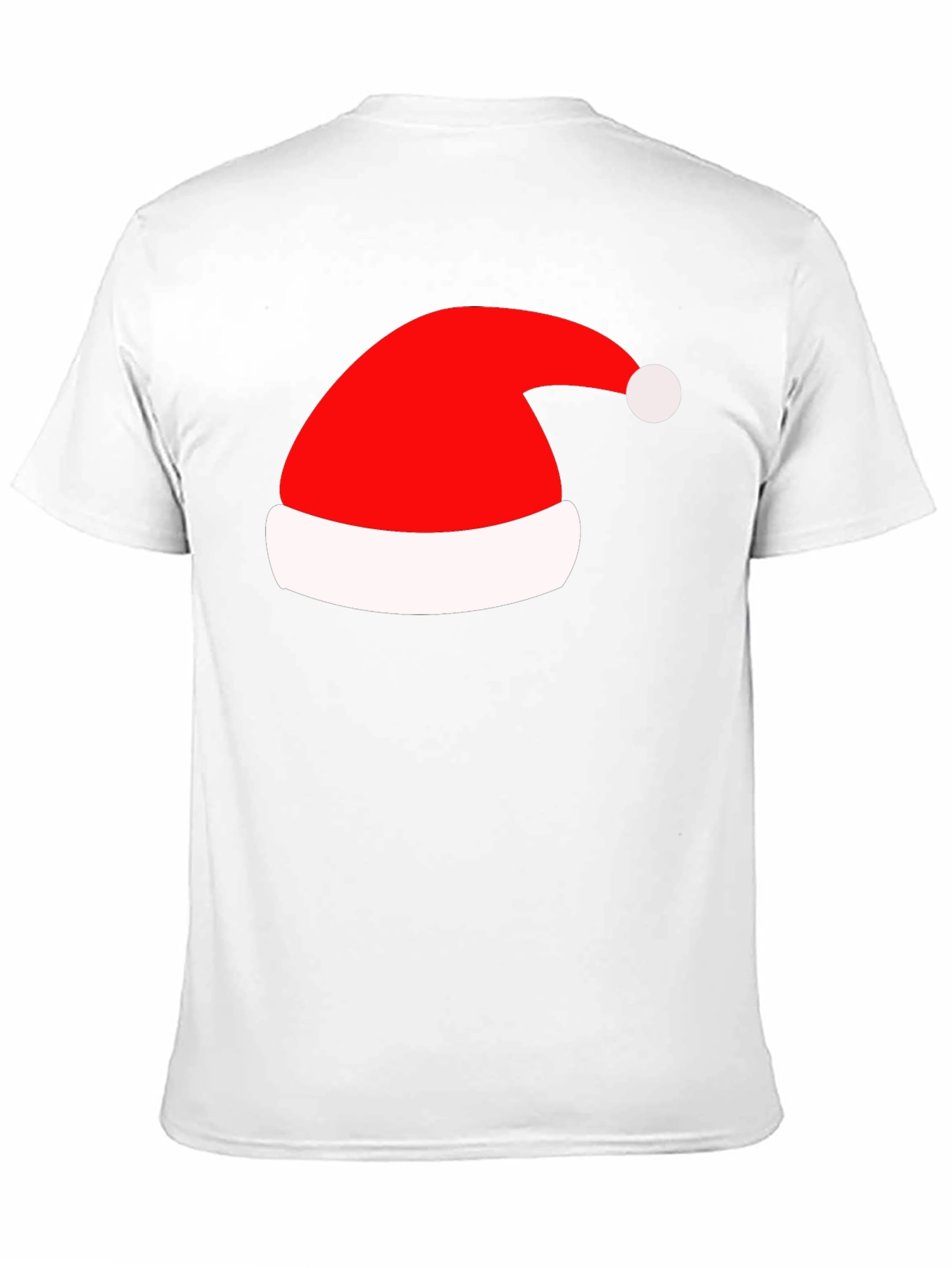 Festive Santa Hat Graphic T-Shirt