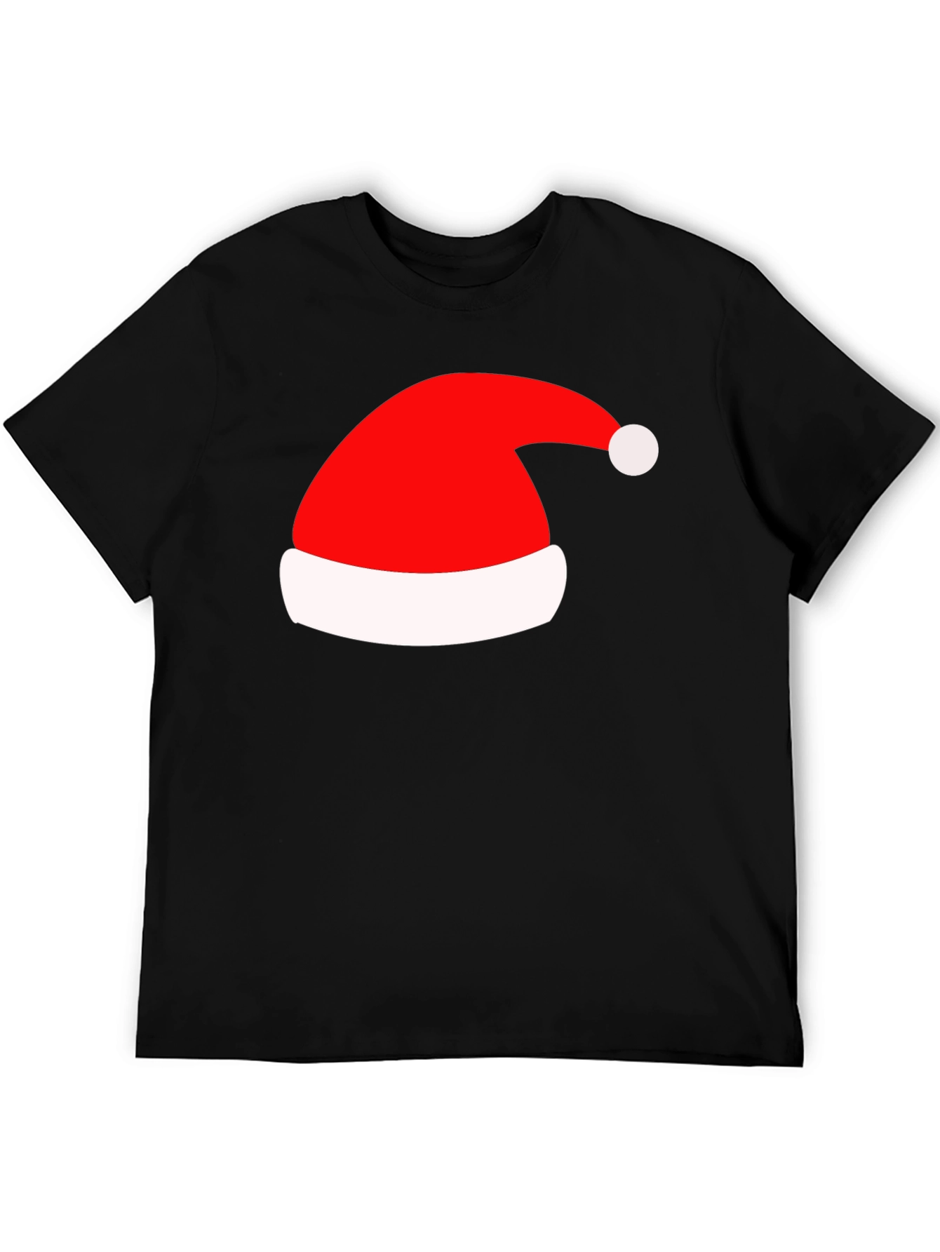 Festive Santa Hat Graphic T-Shirt
