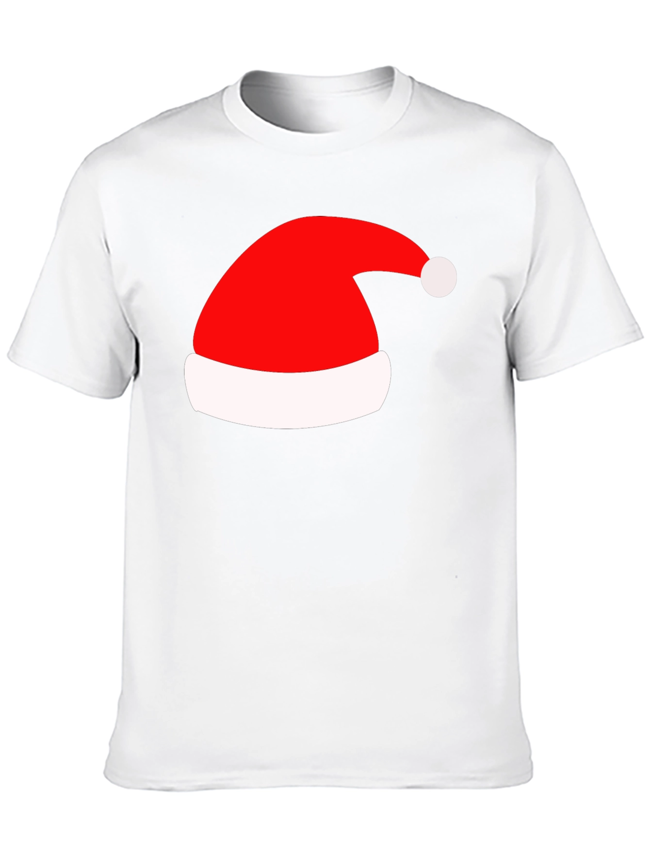 Festive Santa Hat Graphic T-Shirt