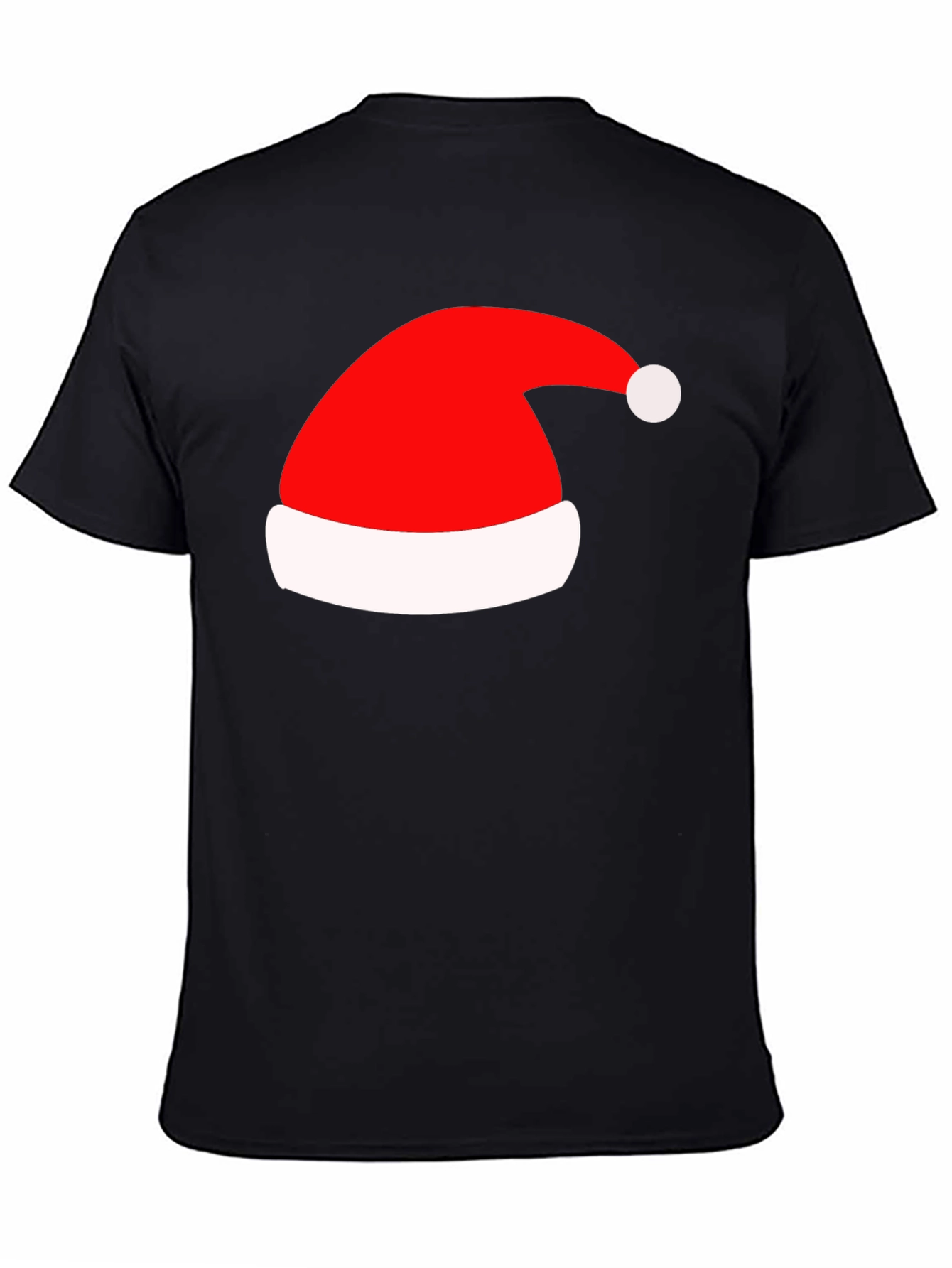 Festive Santa Hat Graphic T-Shirt