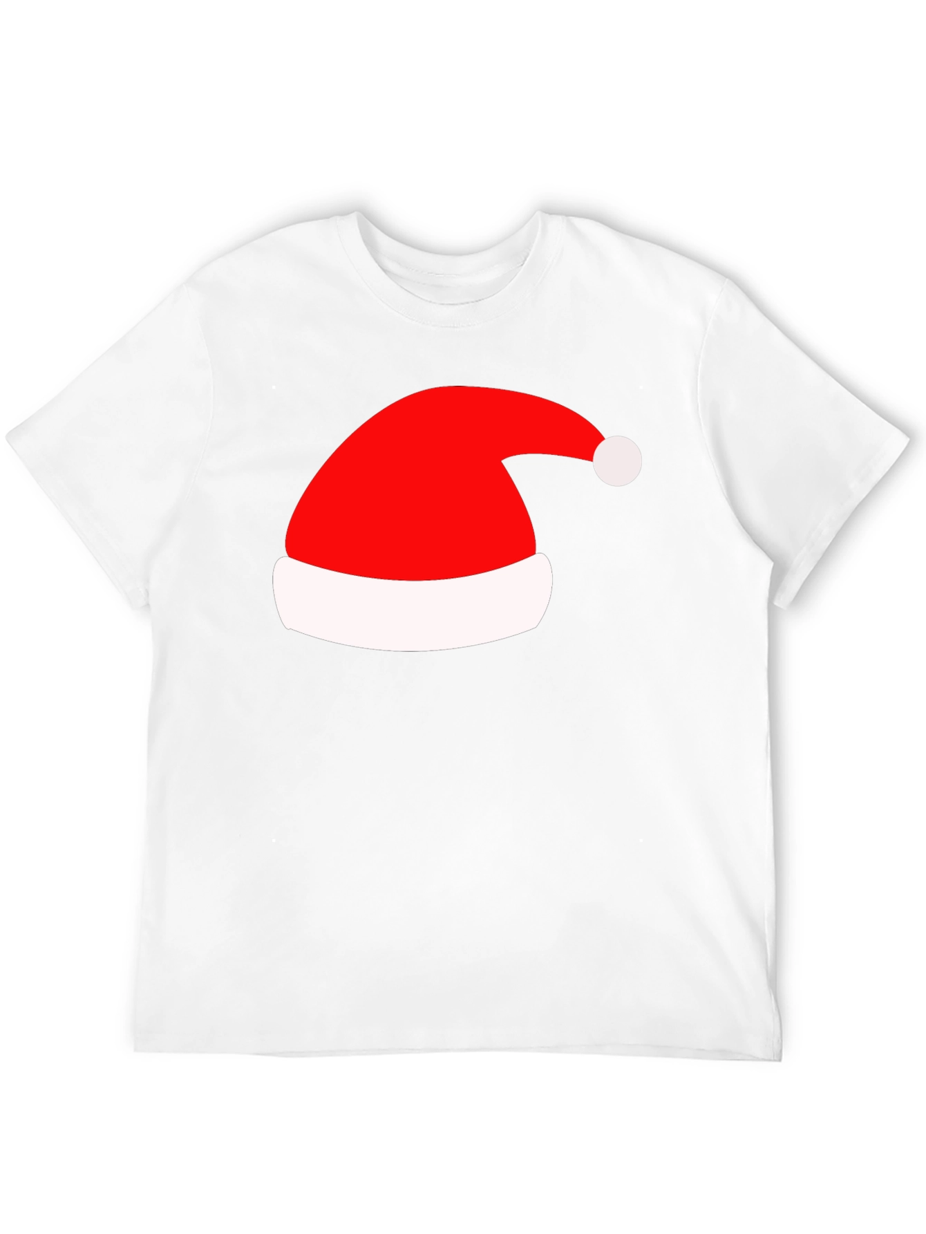 Festive Santa Hat Graphic T-Shirt