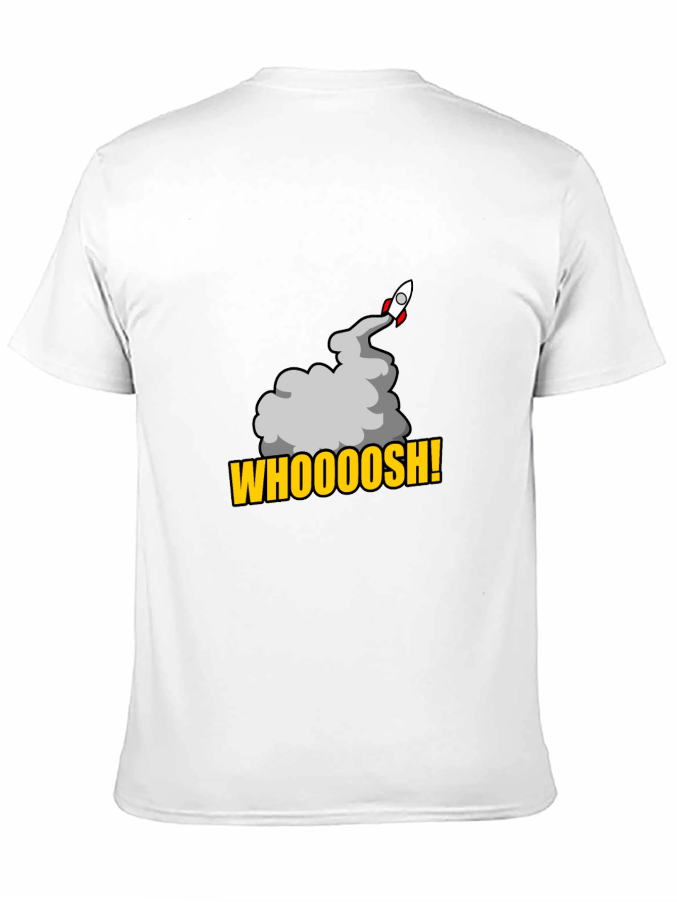 Whoooosh Rocket Graphic T-Shirt