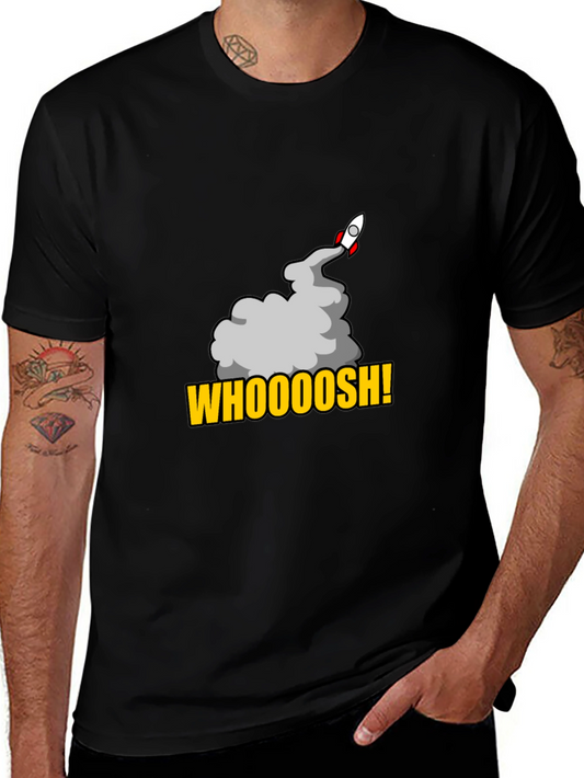 Whoooosh Rocket Graphic T-Shirt