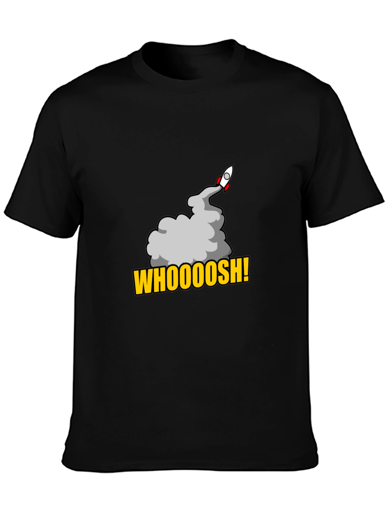 Whoooosh Rocket Graphic T-Shirt