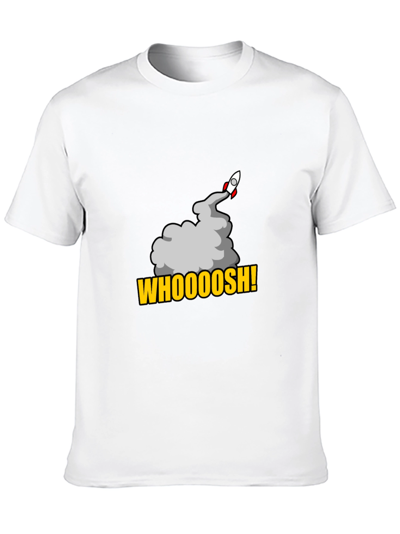 Whoooosh Rocket Graphic T-Shirt