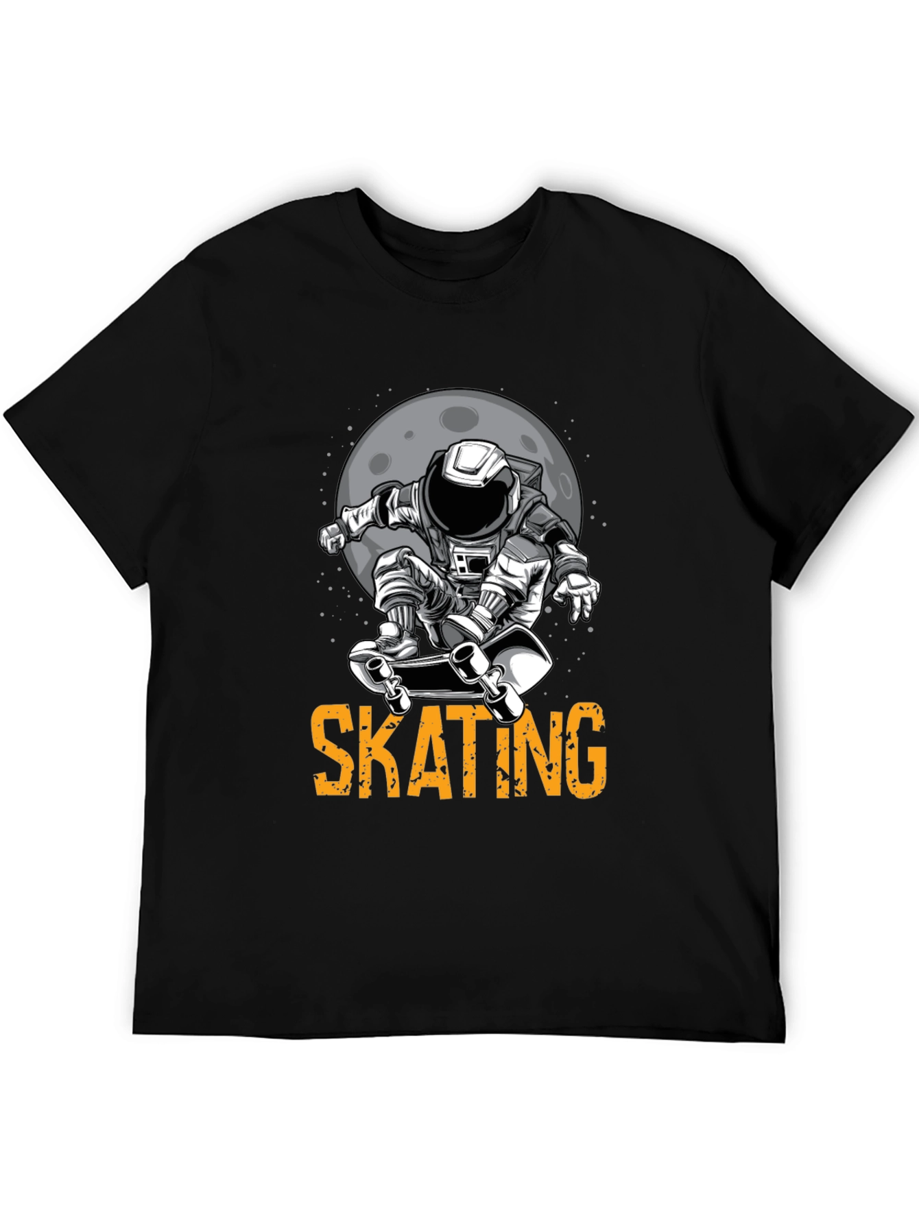 Astronaut Skateboarding T-Shirt - Space Adventure