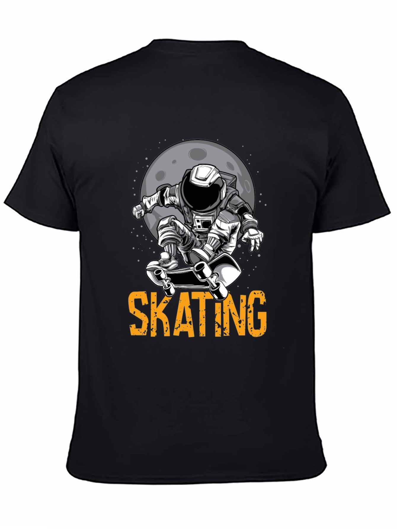 Astronaut Skateboarding T-Shirt - Space Adventure