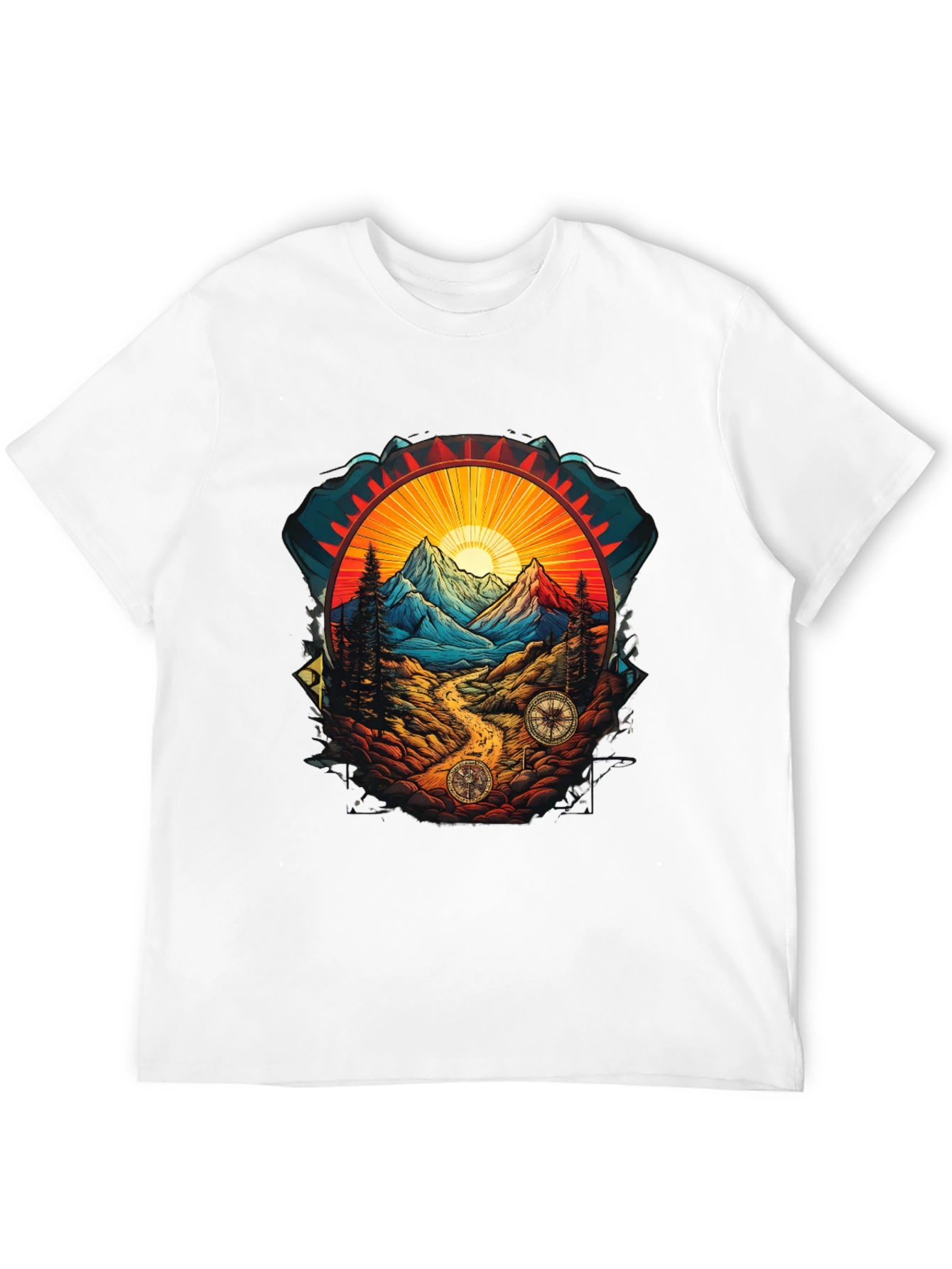 Mountain Vista Graphic Tee - Adventure Awaits!