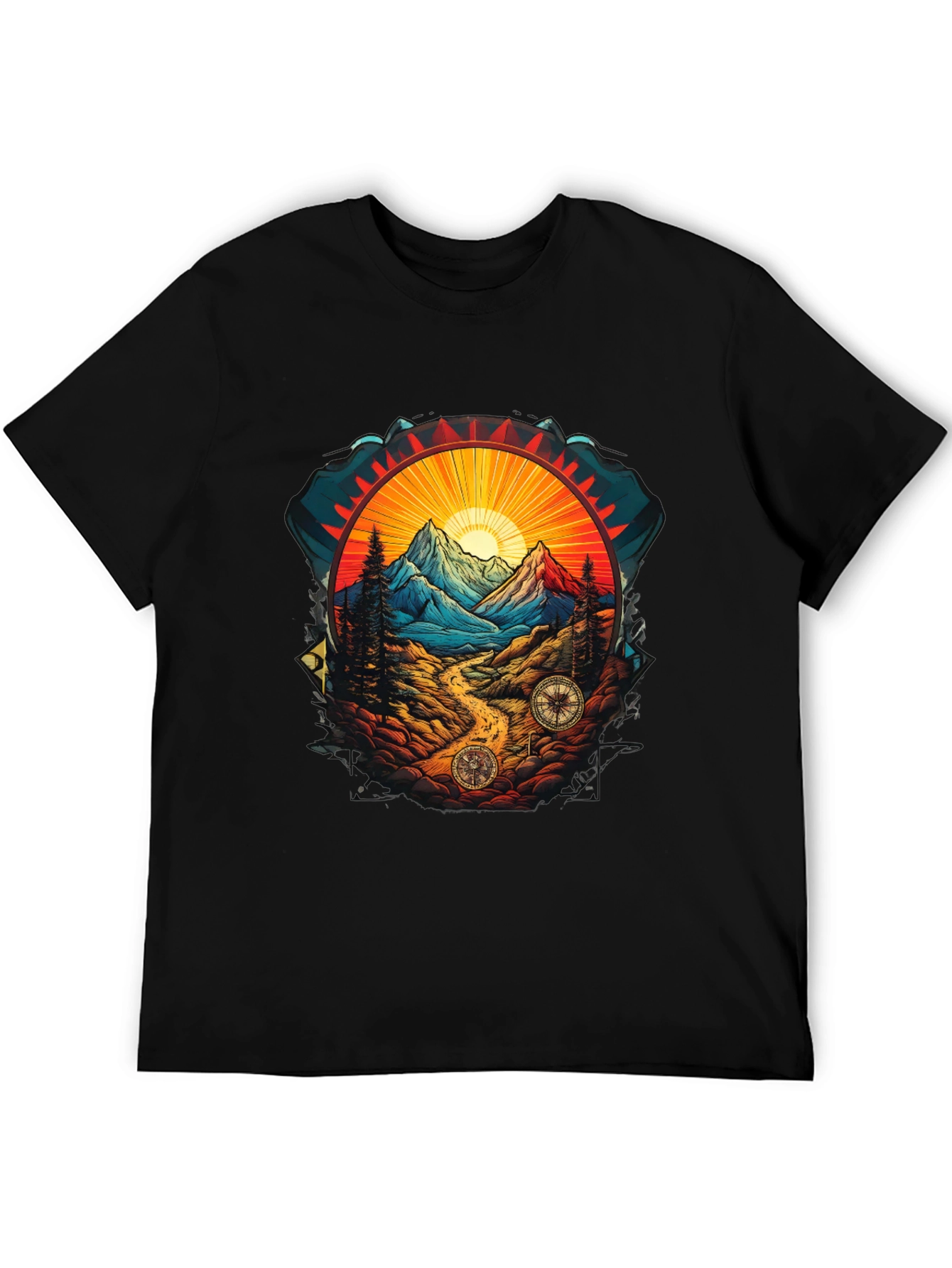 Mountain Vista Graphic Tee - Adventure Awaits!