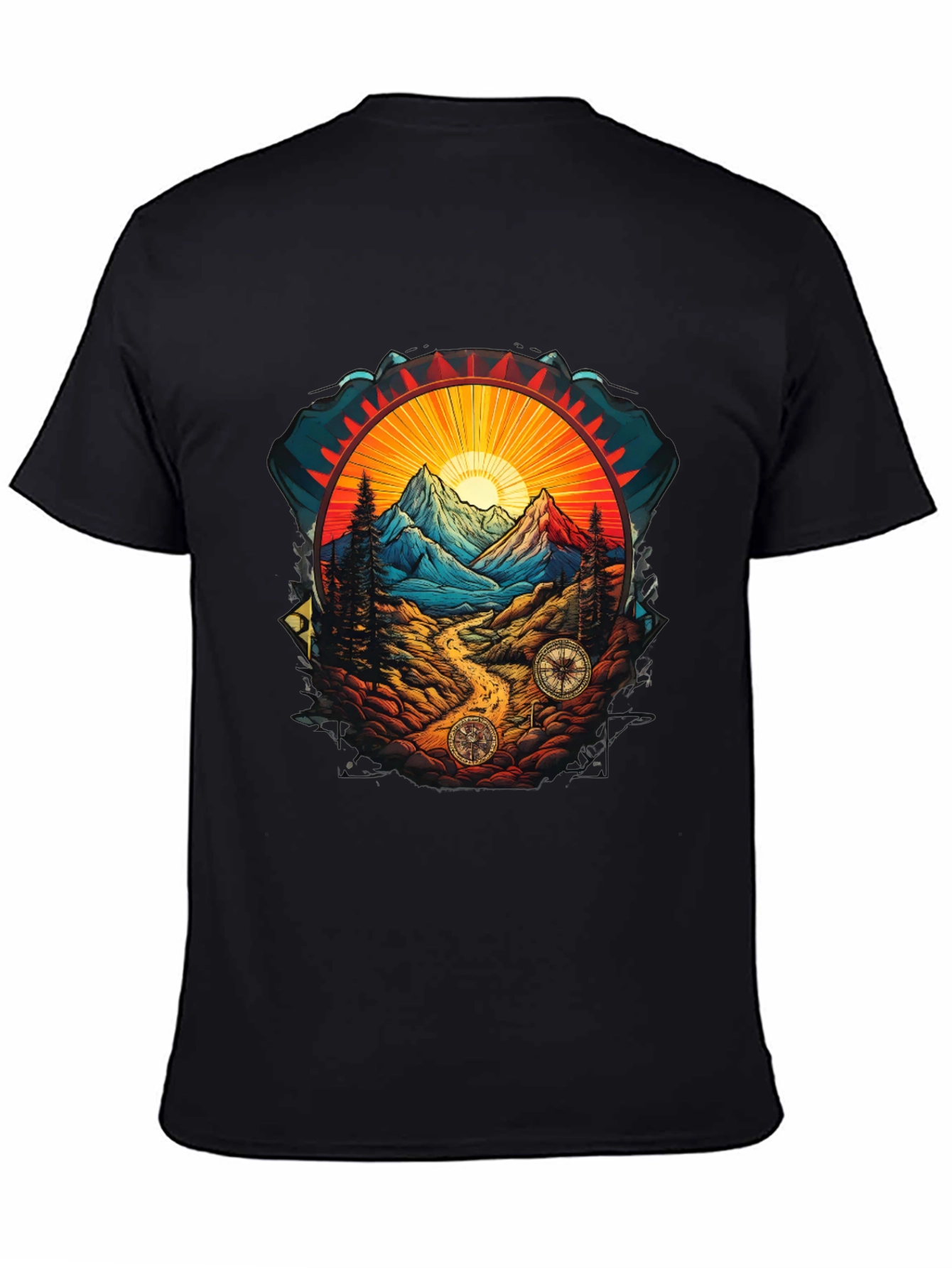 Mountain Vista Graphic Tee - Adventure Awaits!