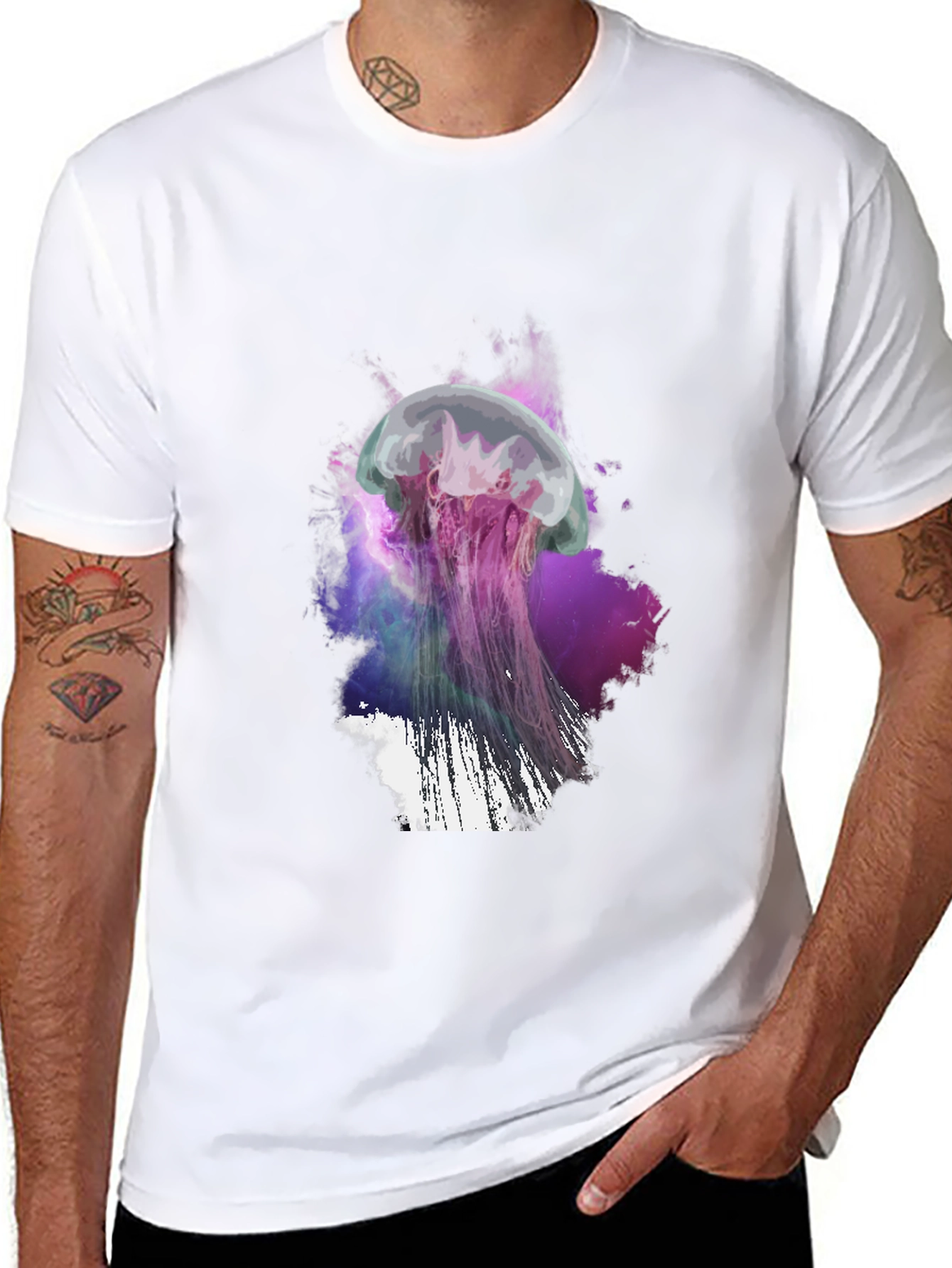Jellyfish Graphic Tee - Unique Design