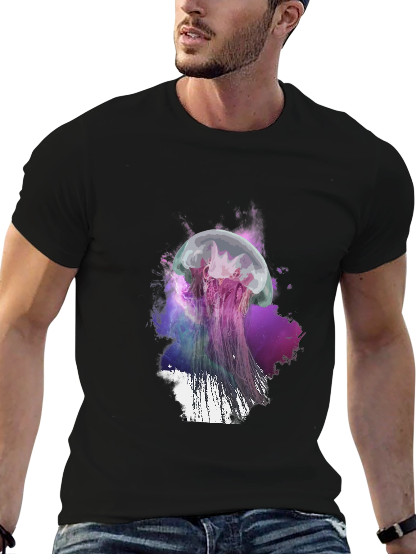 Jellyfish Graphic Tee - Unique Design