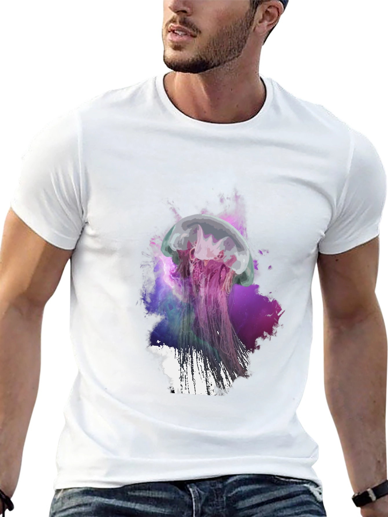 Jellyfish Graphic Tee - Unique Design