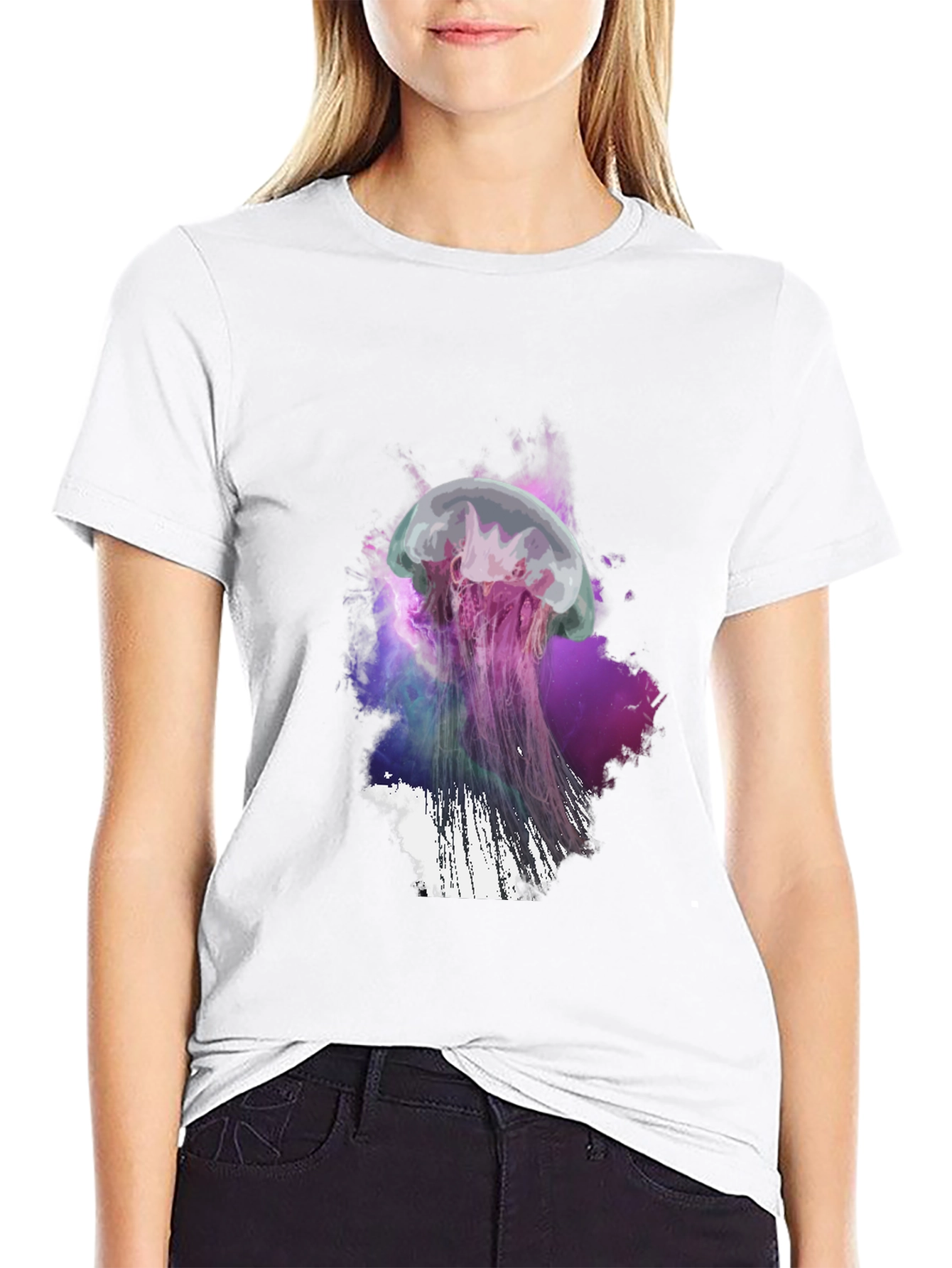 Jellyfish Graphic Tee - Unique Design