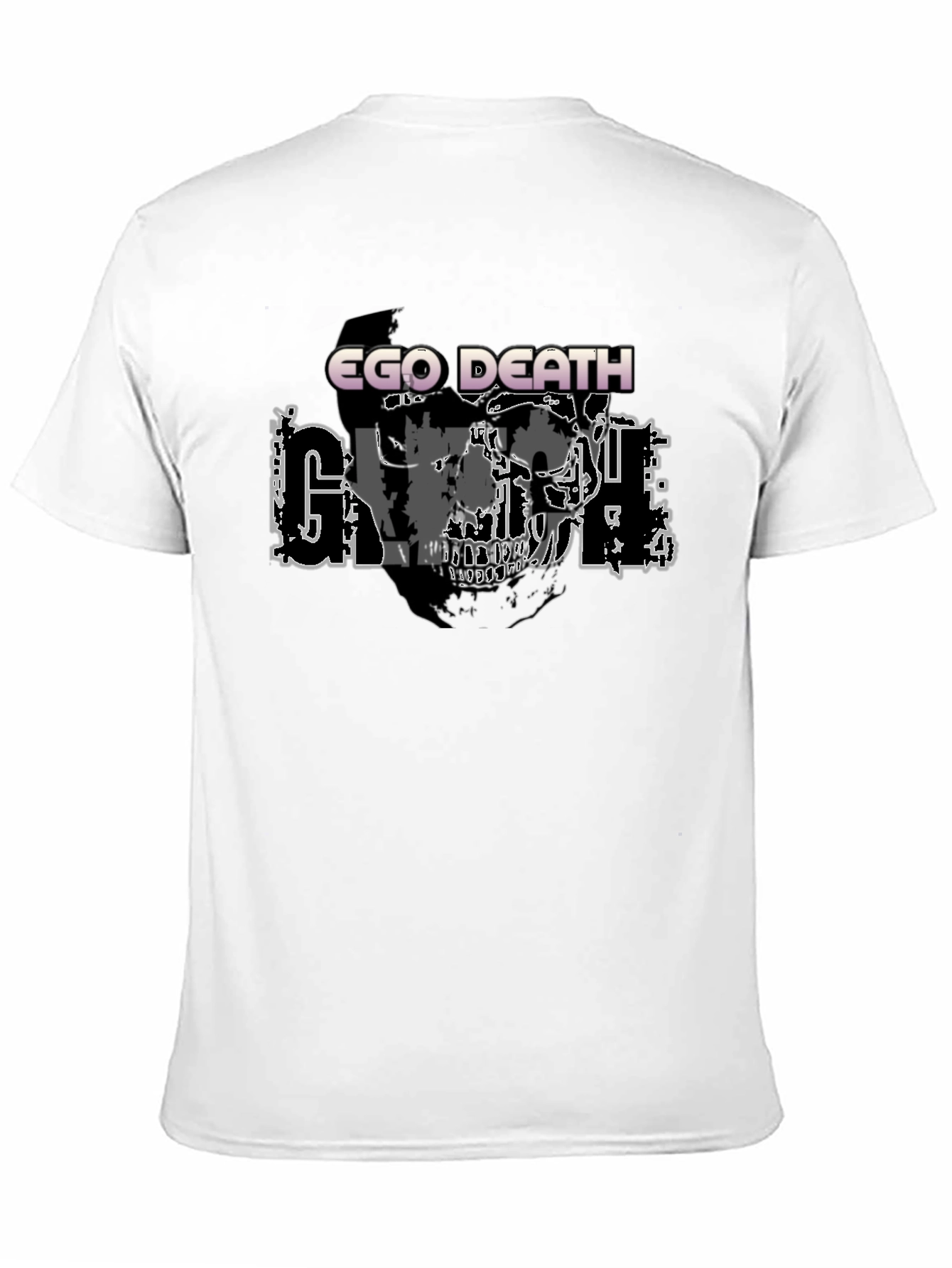 Ego Death Graphic Print Black T-Shirt