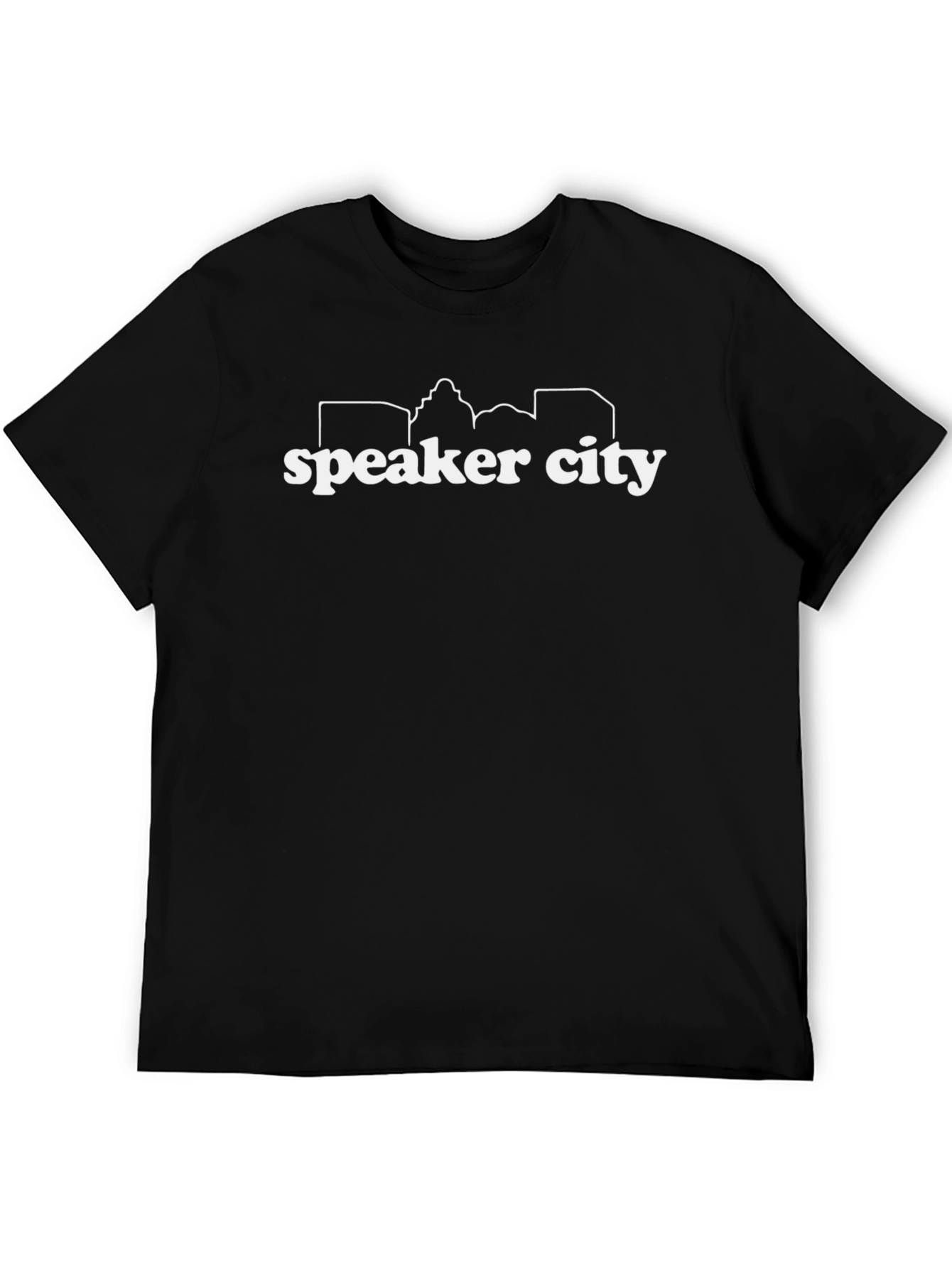 Speaker City Black T-Shirt