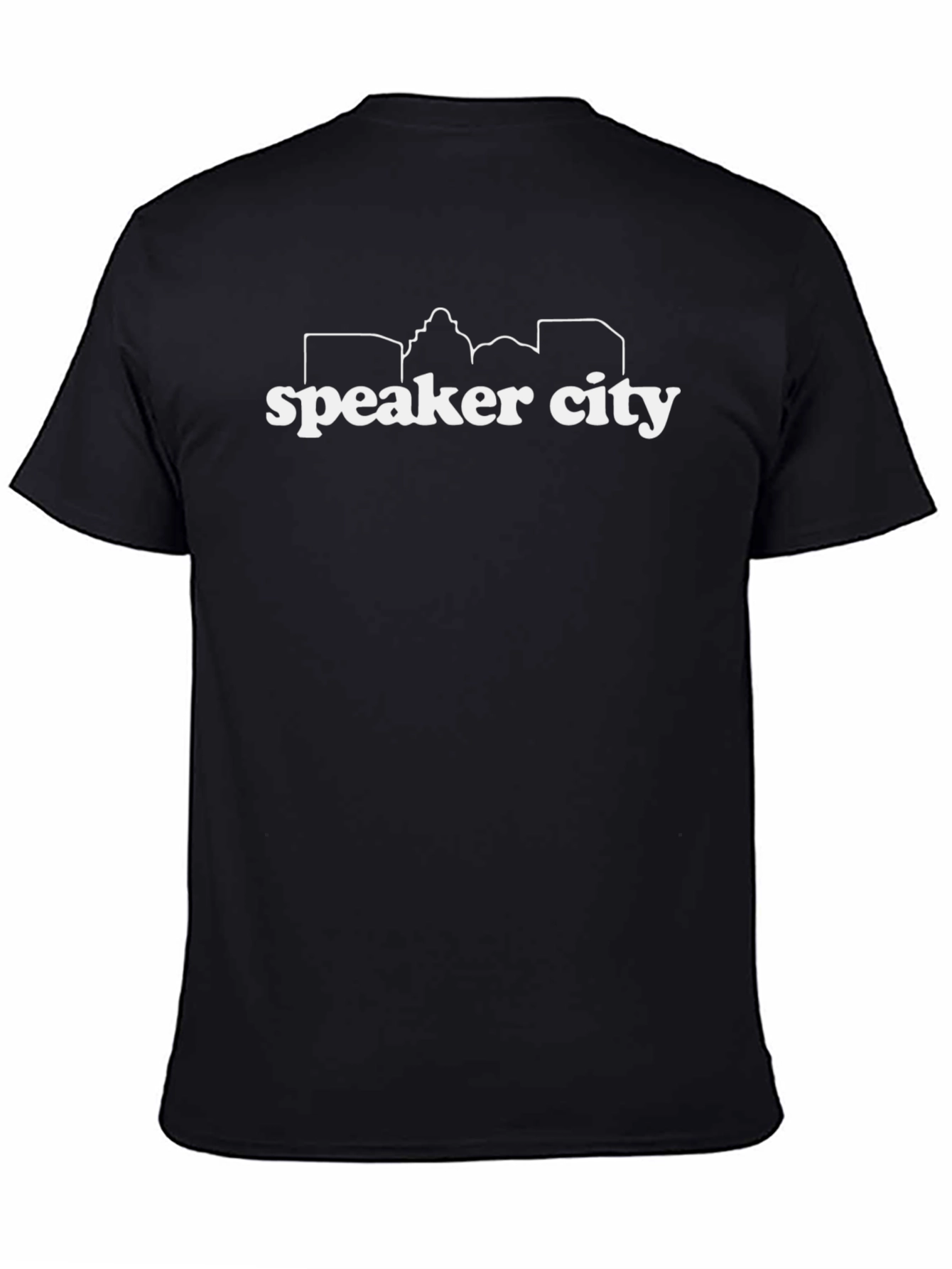 Speaker City Black T-Shirt