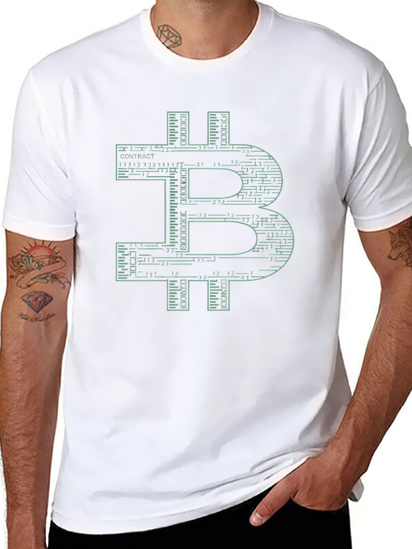 Bitcoin Contract Graphic T-Shirt