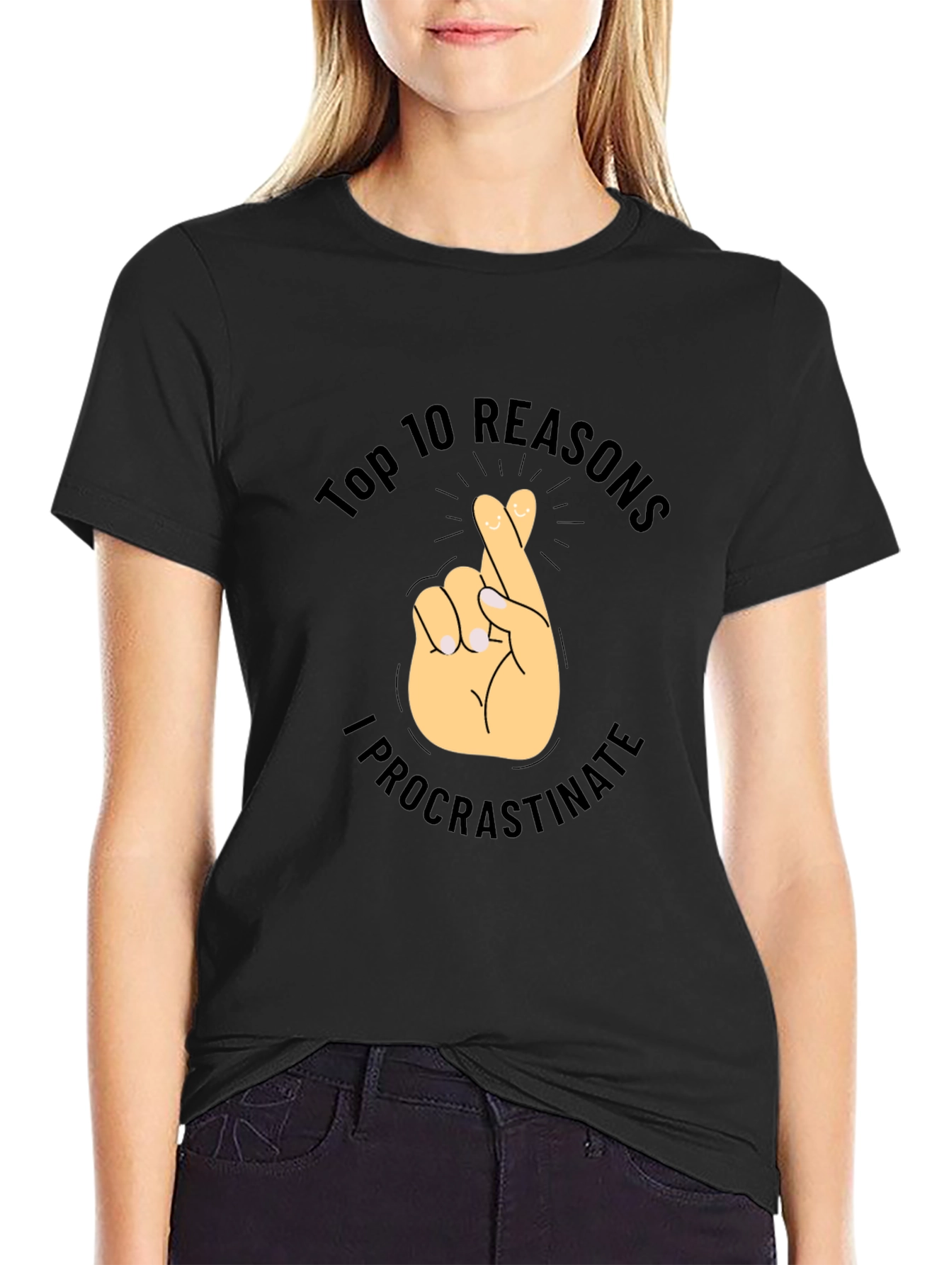 Top 10 Reasons I Procrastinate T-Shirt - Novelty Tee