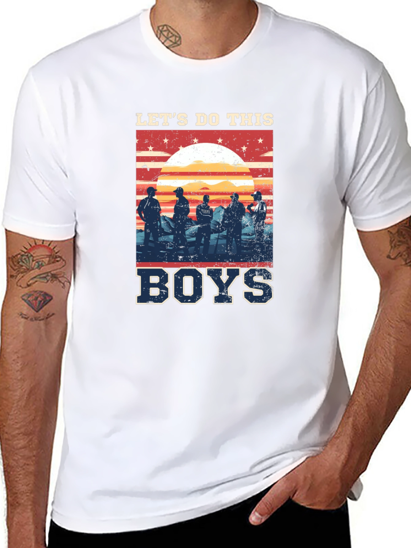 Lets Do This Boys Graphic Tee