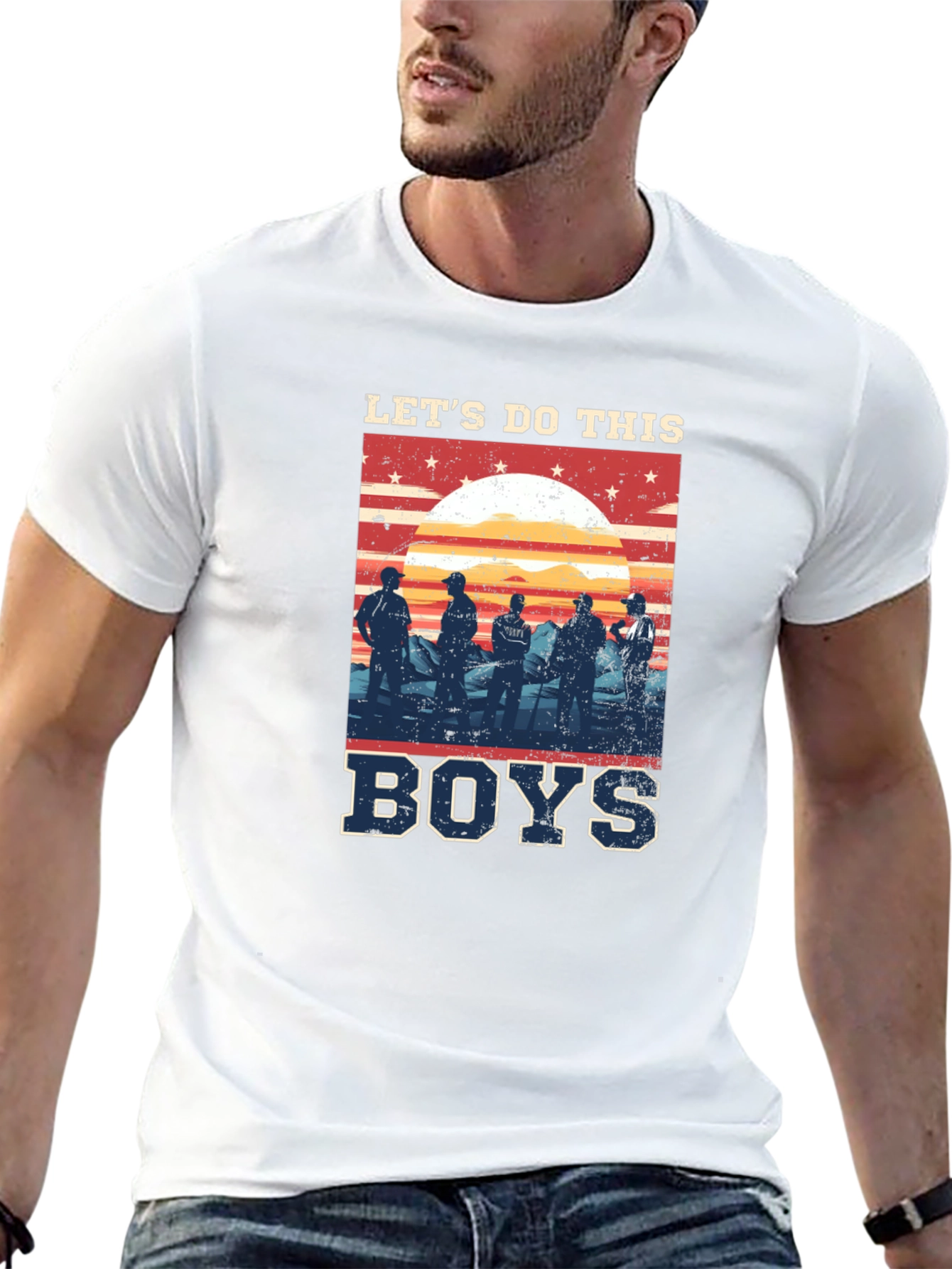 Lets Do This Boys Graphic Tee