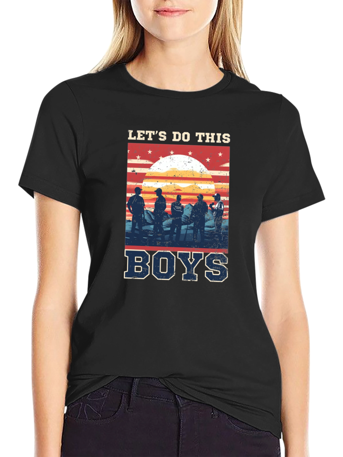 Lets Do This Boys Graphic Tee