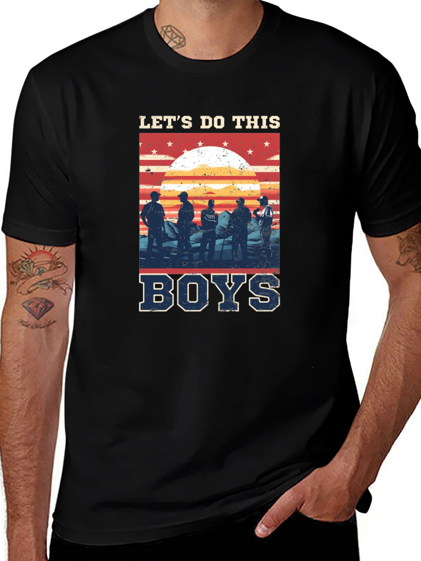 Lets Do This Boys Graphic Tee