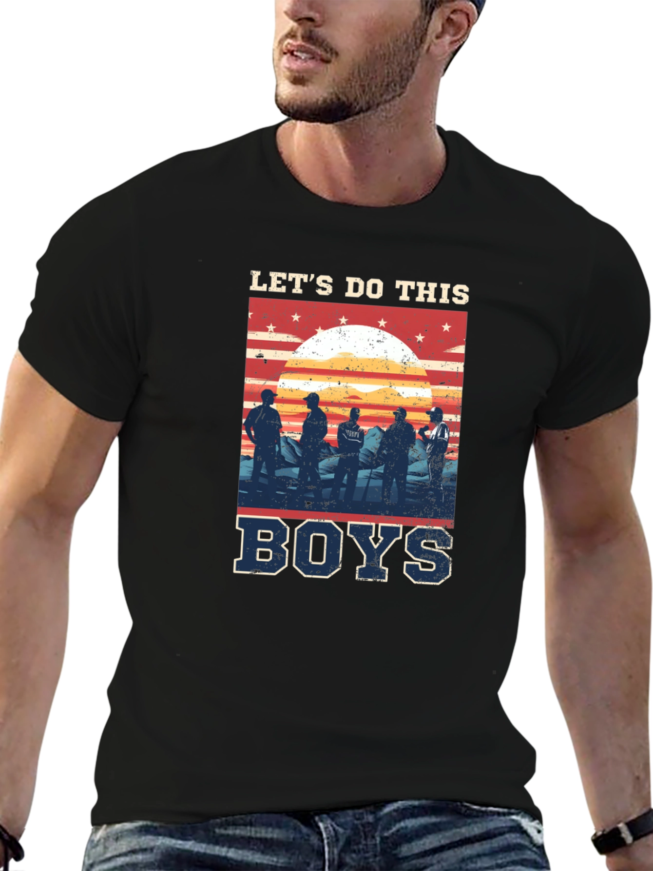Lets Do This Boys Graphic Tee
