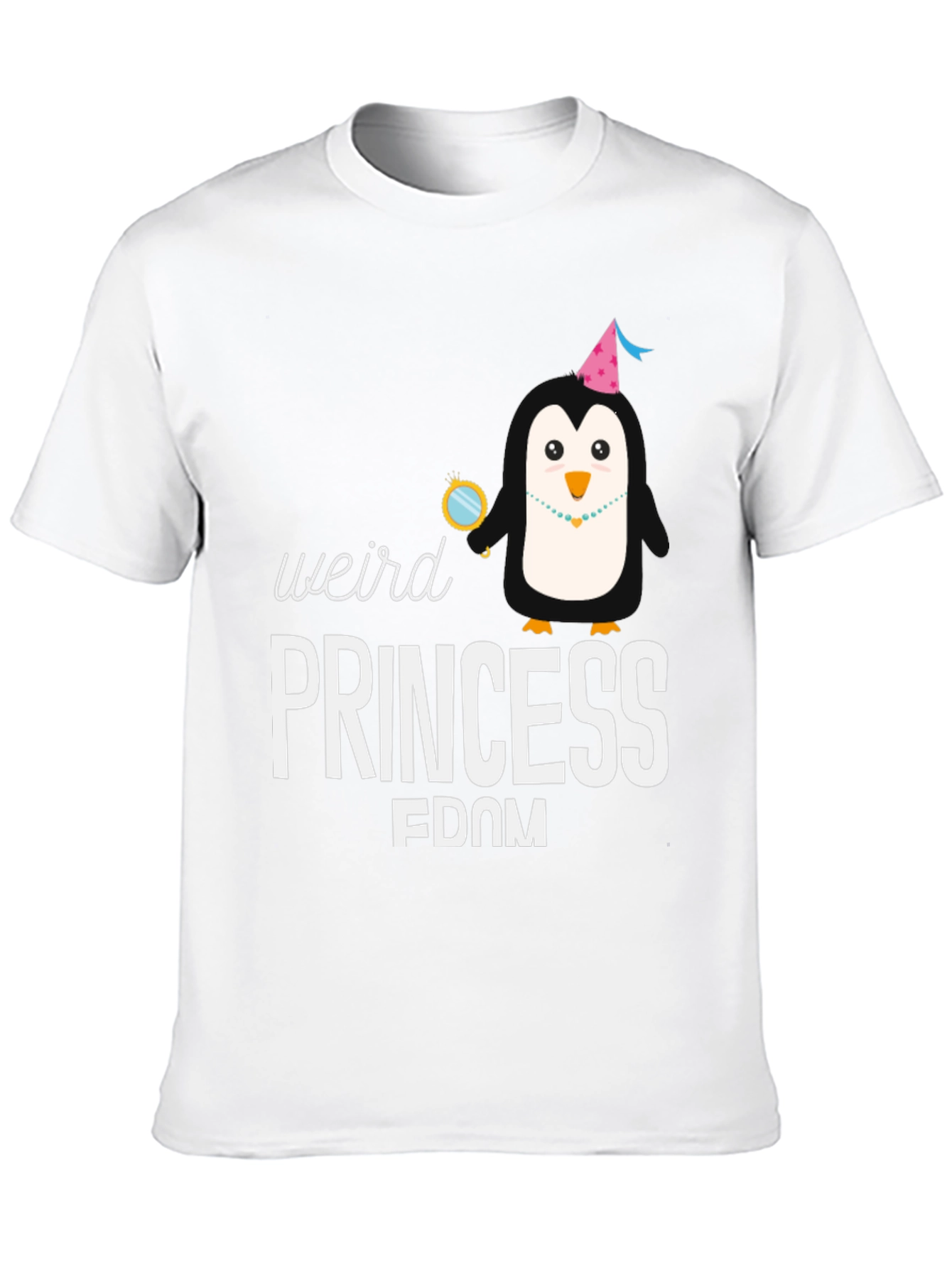 Weird Princess FDOM Penguin Graphic T-Shirt