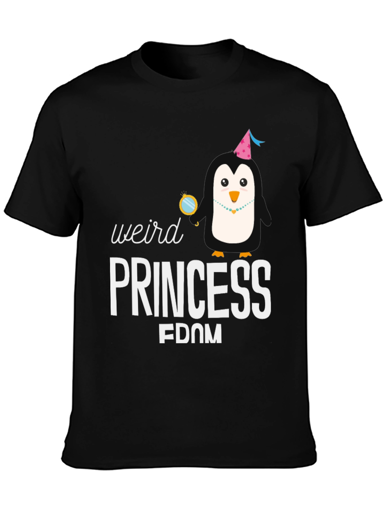 Weird Princess FDOM Penguin Graphic T-Shirt