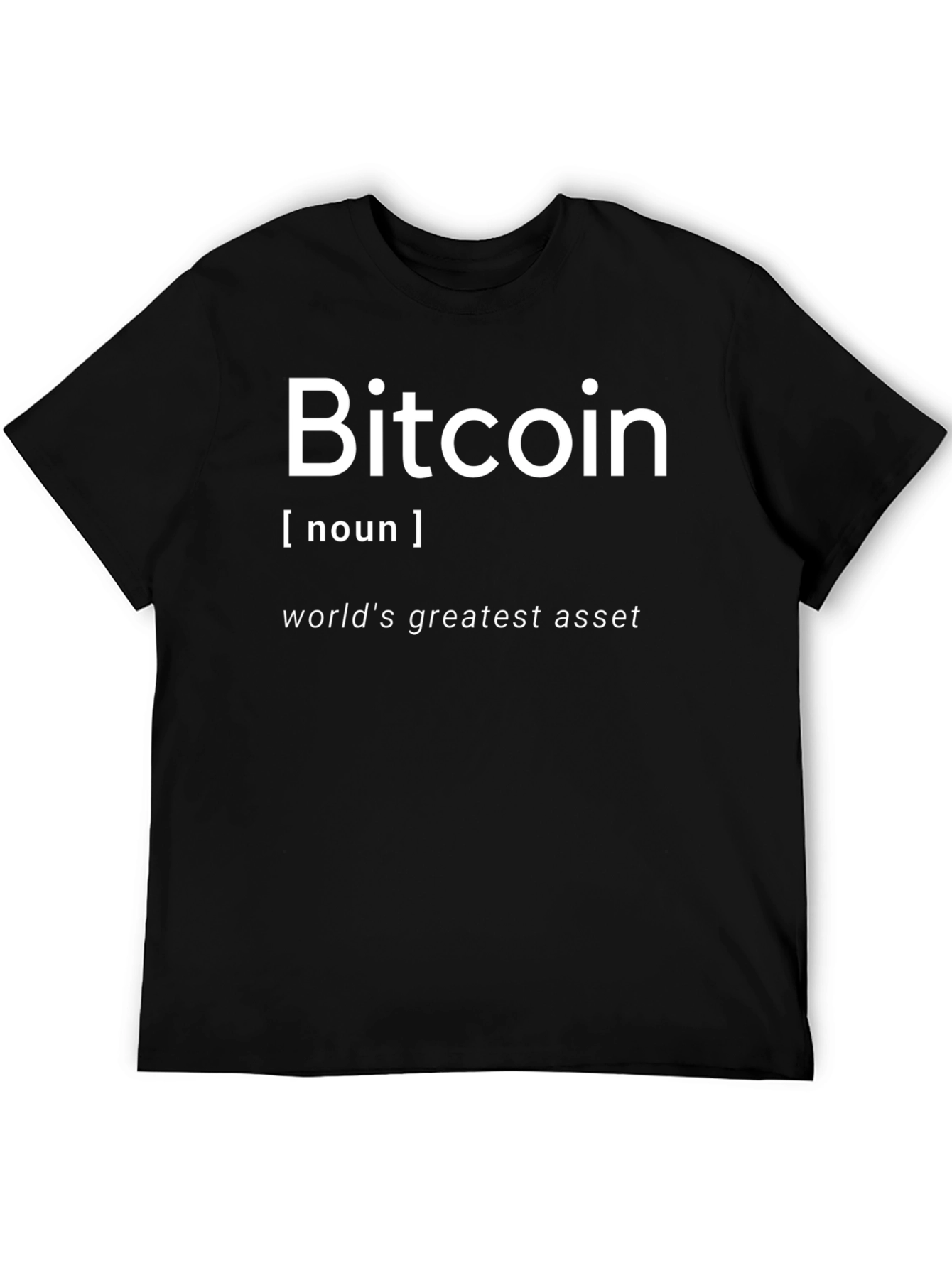 Bitcoin Definition Black T-Shirt