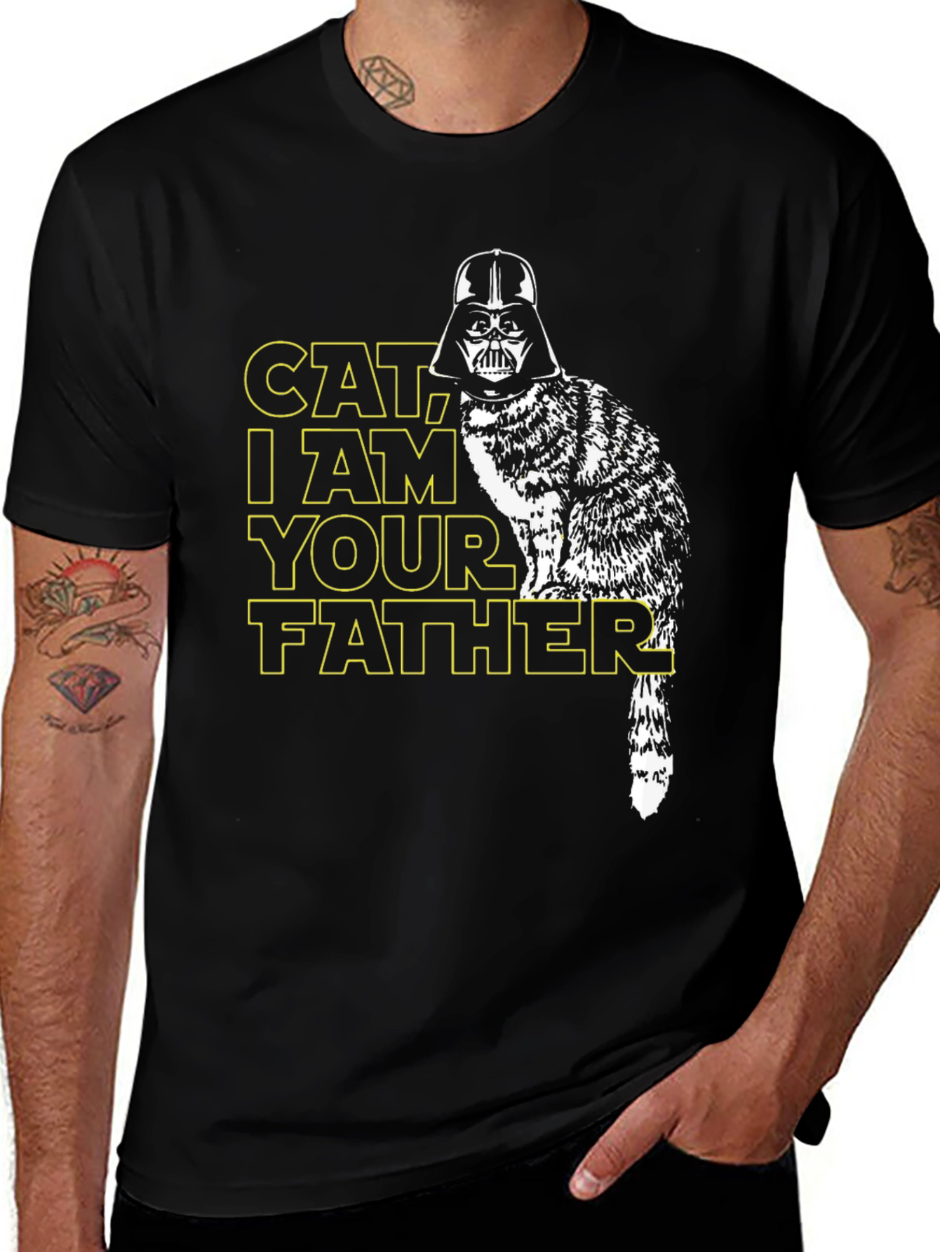 Cat I Am Your Father Graphic Tee