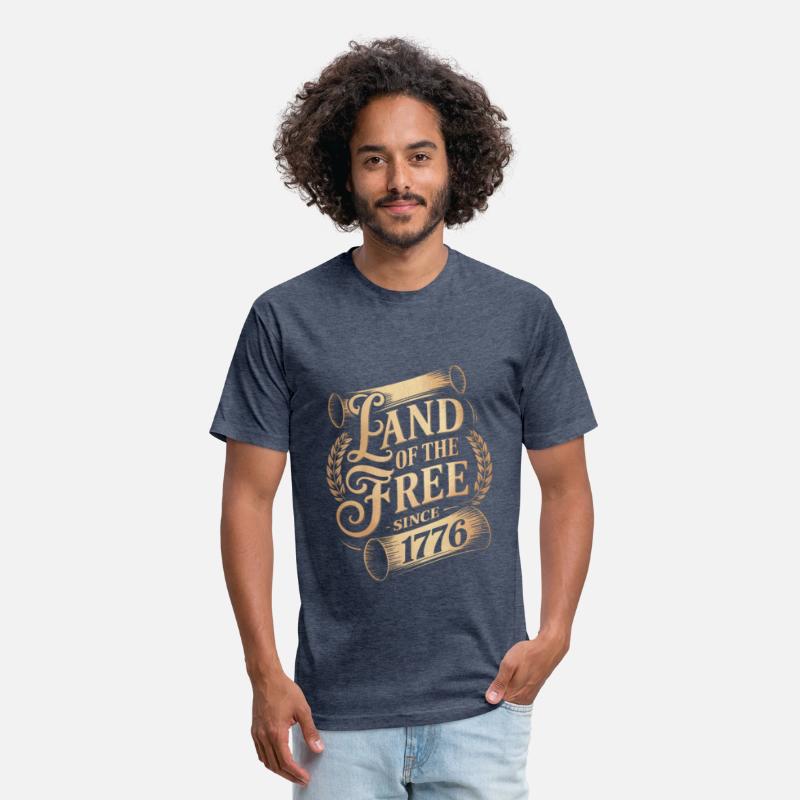 Land of the Free Shirt – 1776 Patriotic USA Tee