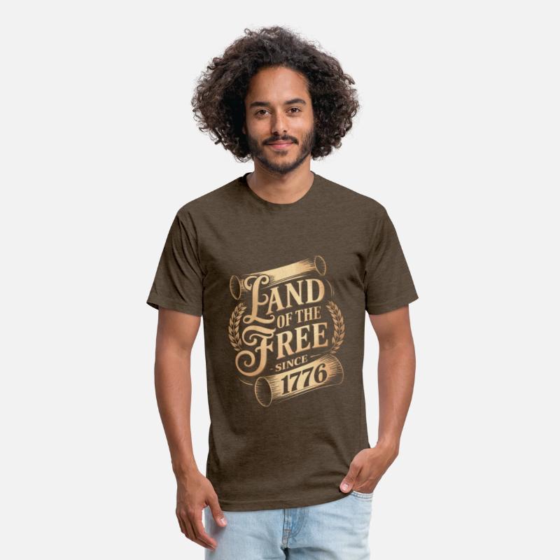 Land of the Free Shirt – 1776 Patriotic USA Tee