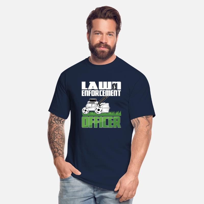 Lawn Enforcement Officer Cool Lawn Mower Racing