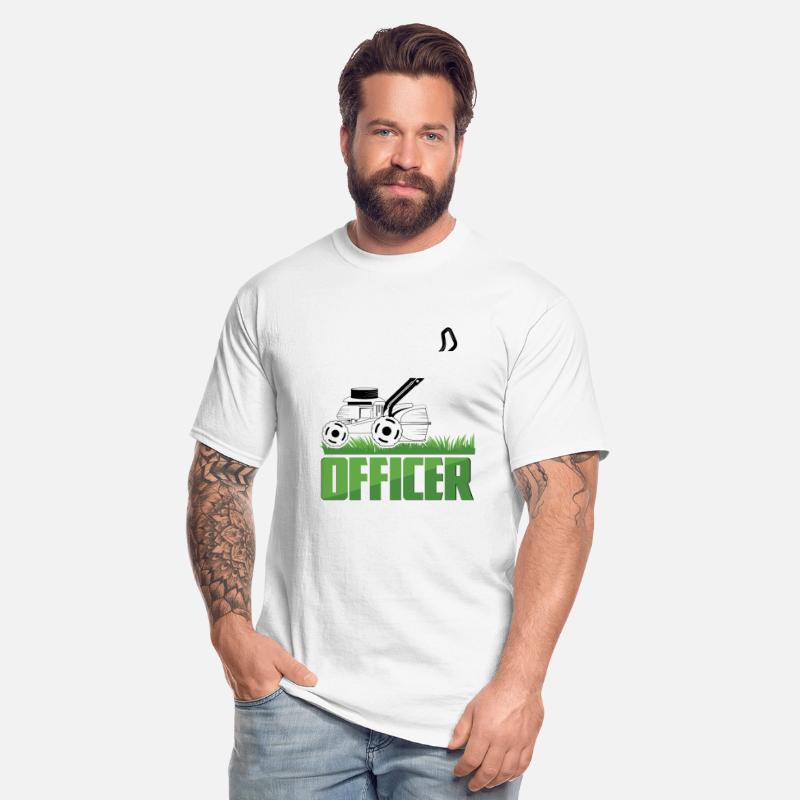 Lawn Enforcement Officer Cool Lawn Mower Racing