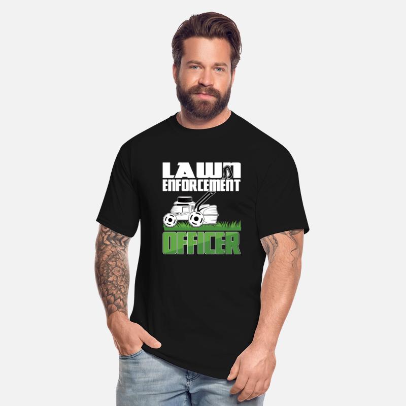 Lawn Enforcement Officer Cool Lawn Mower Racing