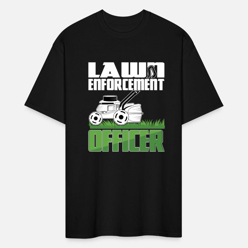 Lawn Enforcement Officer Cool Lawn Mower Racing