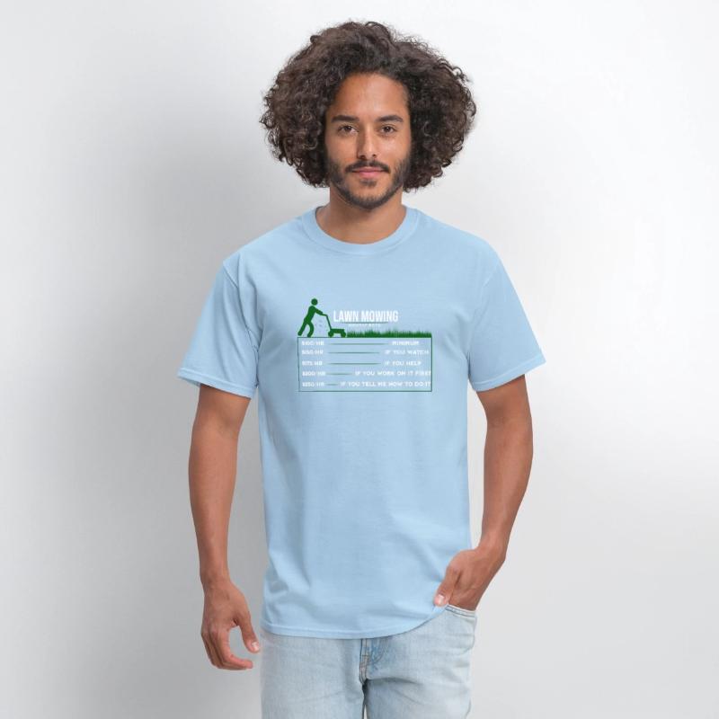 Lawn mowing hourly rate