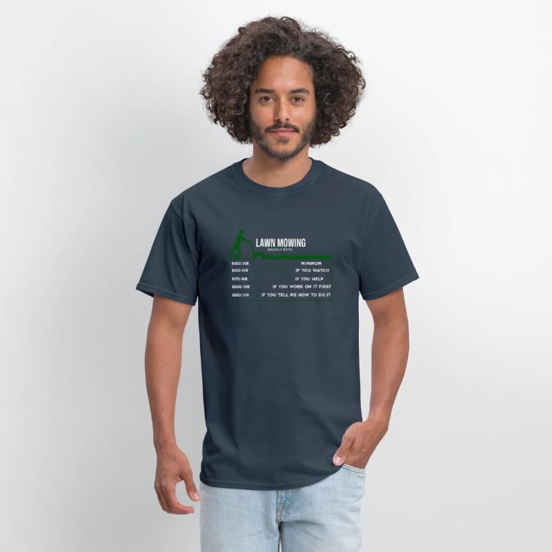 Lawn mowing hourly rate