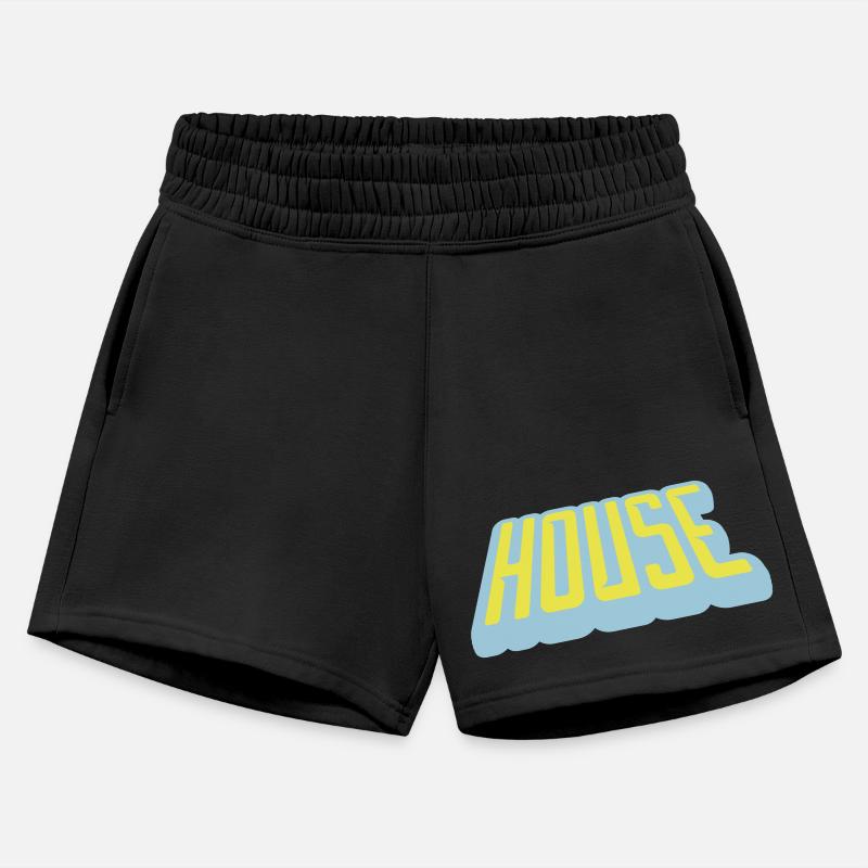lettering house music logo