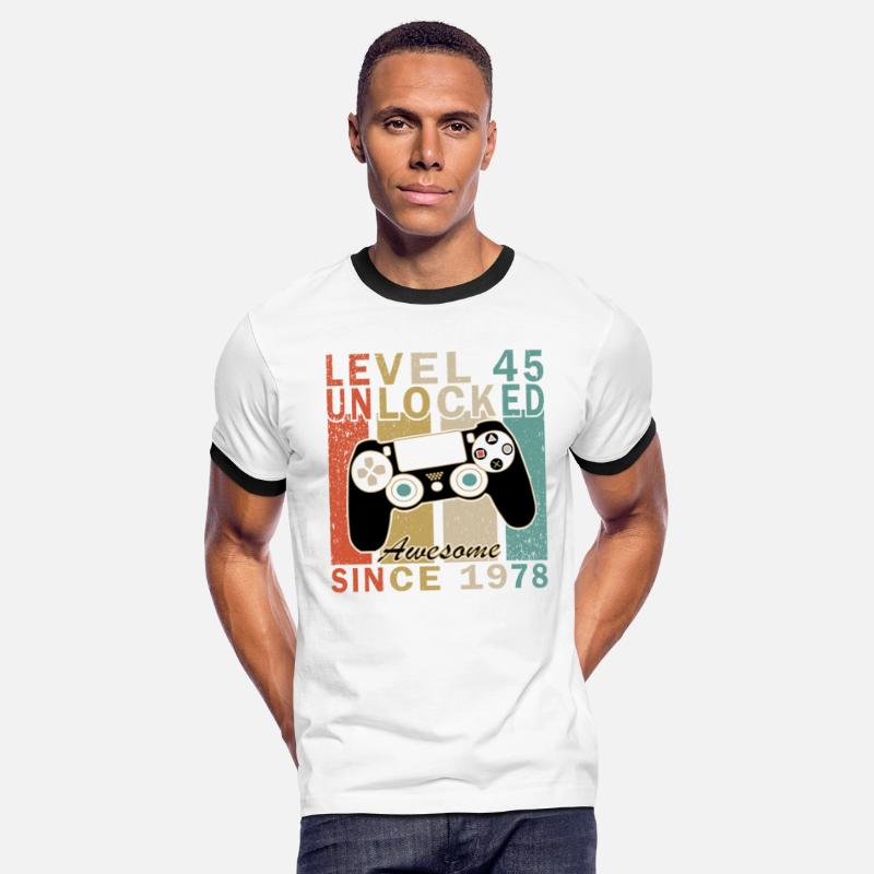 Level 45 1978 Birthday Gamer 45 years